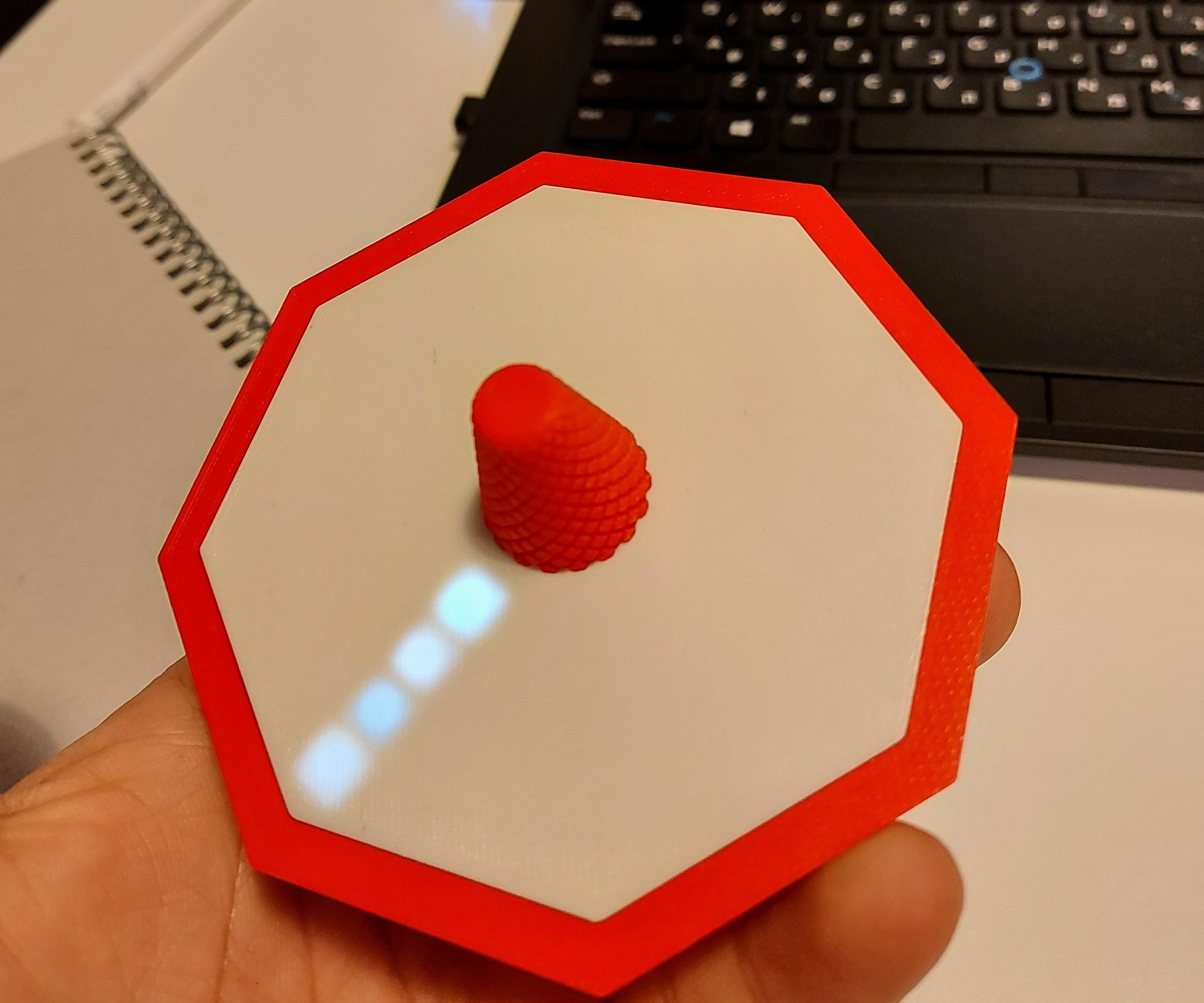 Hanukkah Dreidel POV Display Using ATtiny85