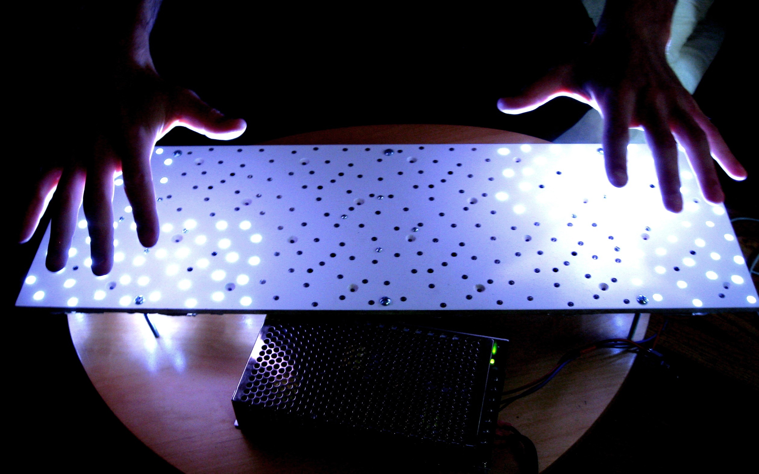 Infrared Proximity Sensing Coffee Table Module & Color Changing Glowing Faucet