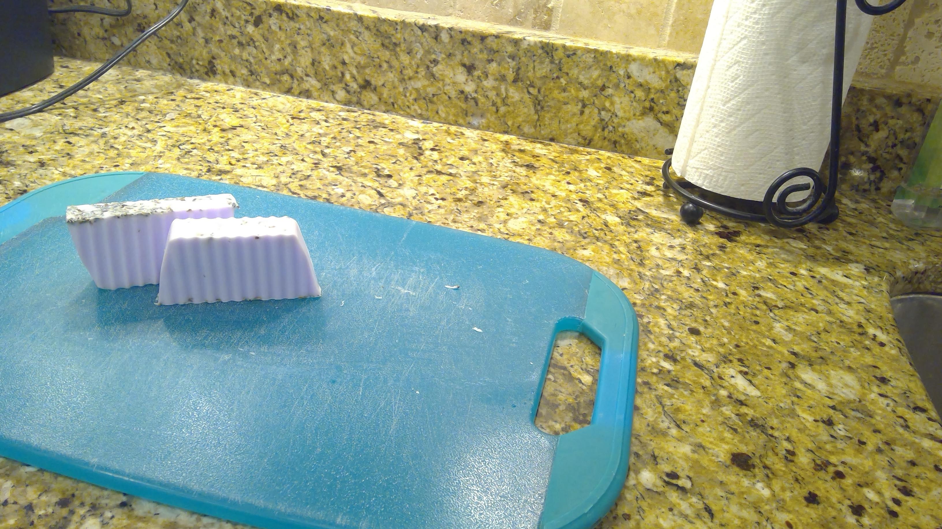 Simple at Home Lavender Soap