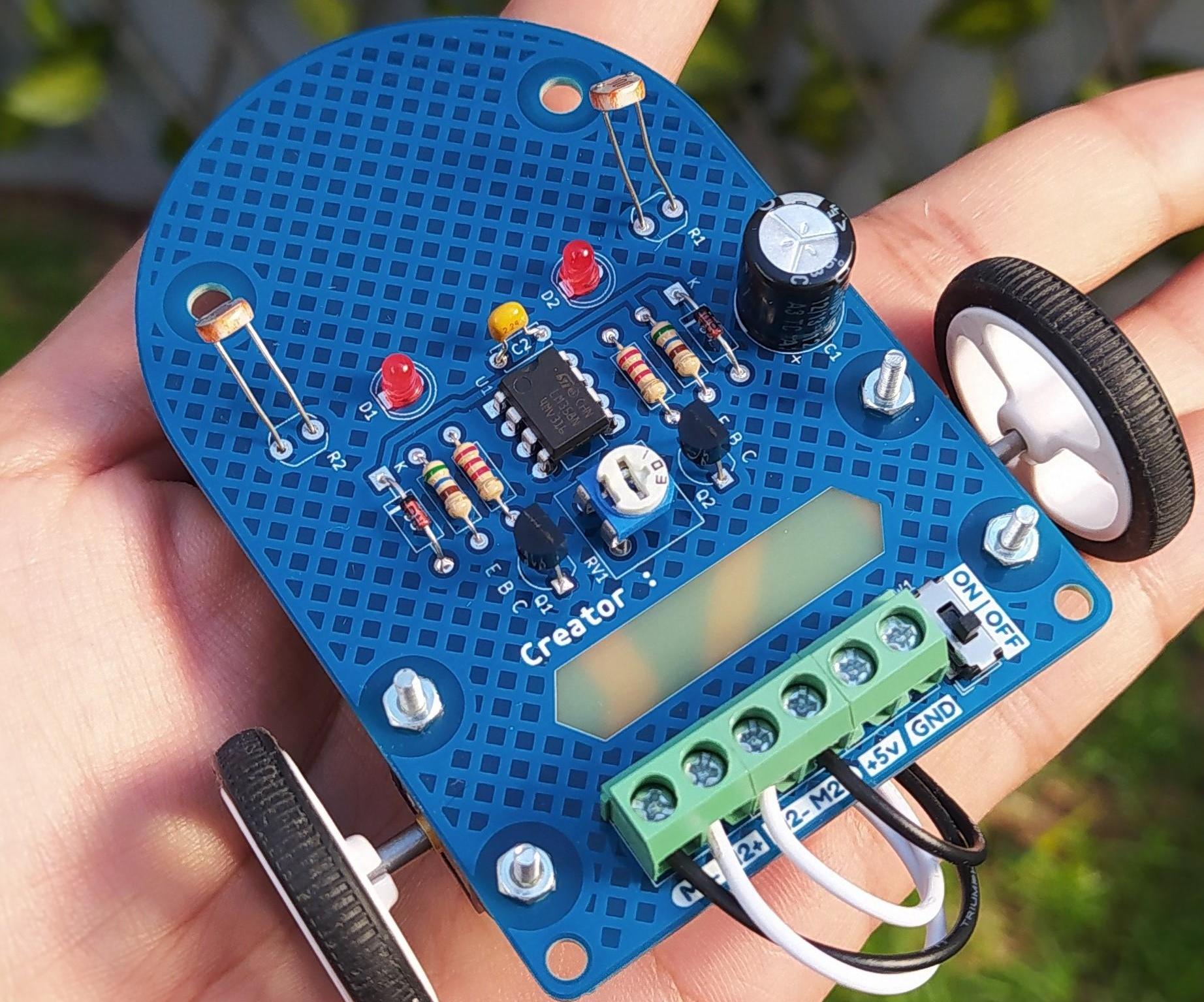 Light Following Robot