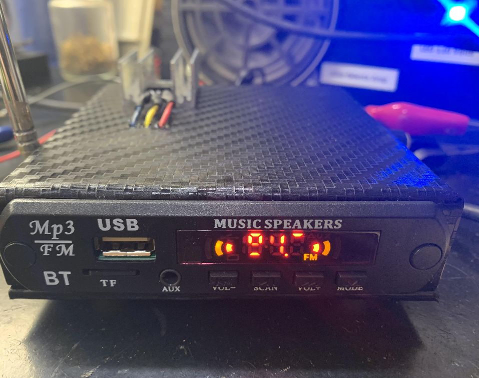 Multi-function Radio, Bluetooth, MP3 With SD and USB Player to Be Used During the Tests in Your Electronics Work Bench