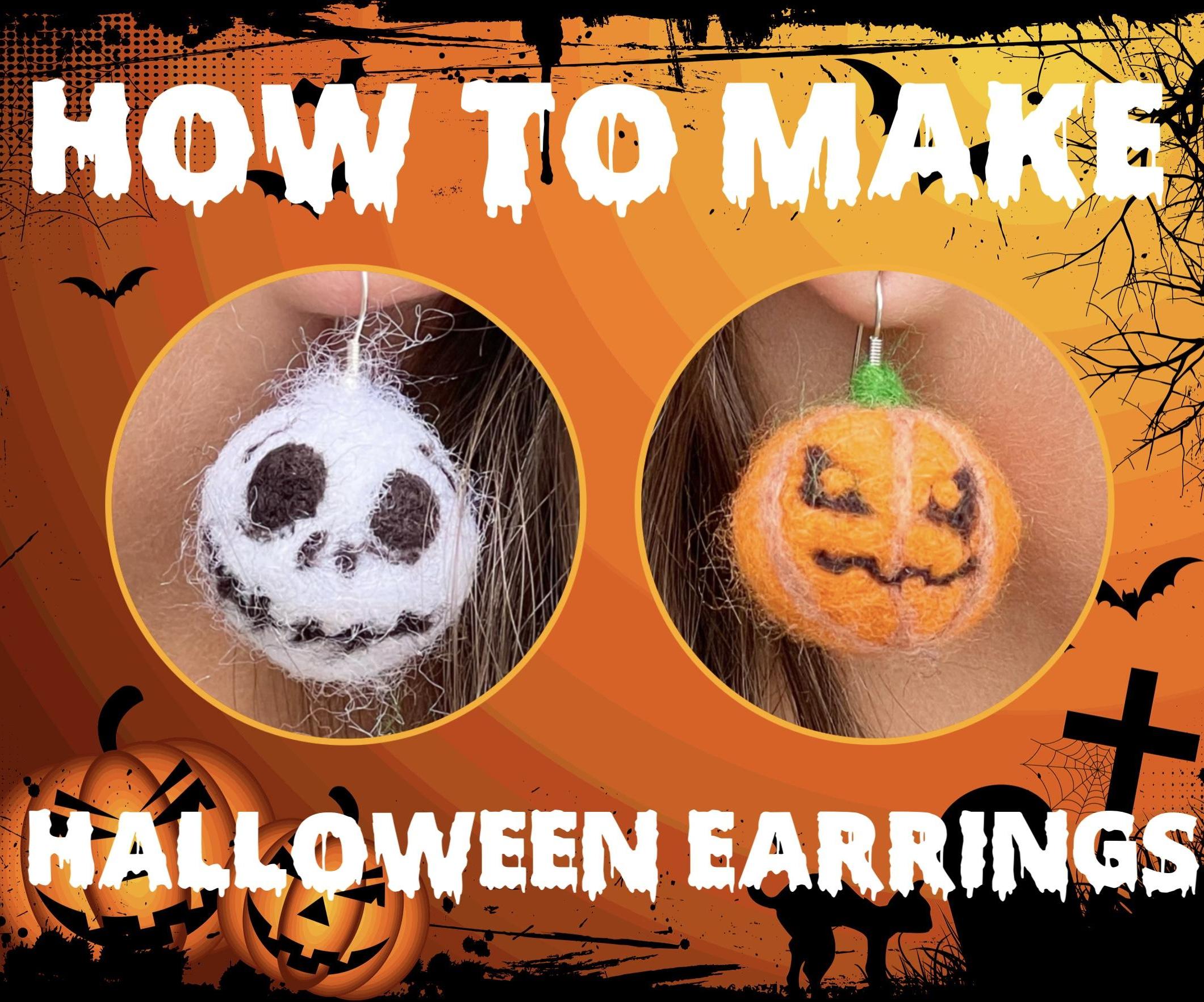 Halloween Themed Earrings!