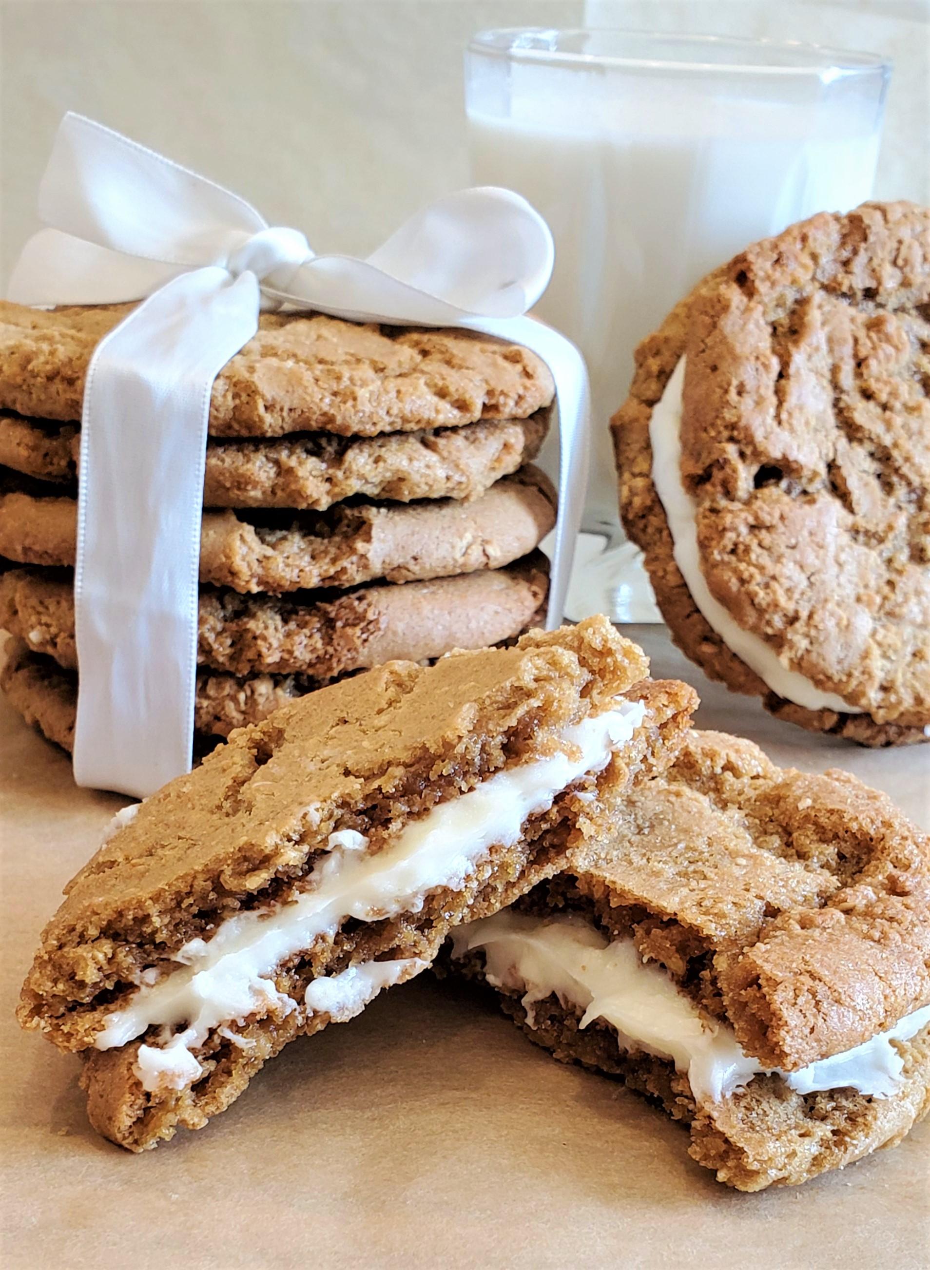 Wanna-Be Little Debbie's Oatmeal Cream Cookie Sandwiches