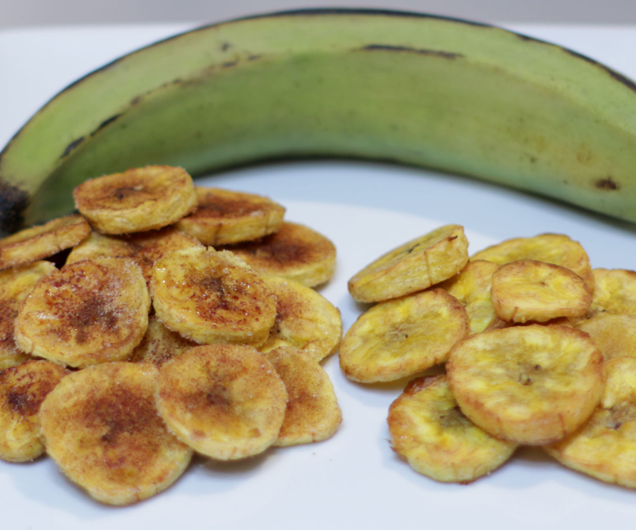 Baked Plantain Chips