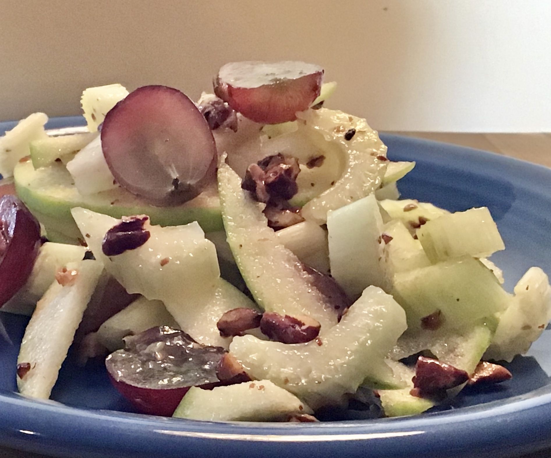 Celery, Grape and Apple Salad
