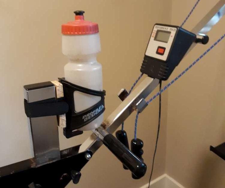 Water Bottle Holder for Nordic Track Skier Exercise (Quick and Easy to Attach and Remove)