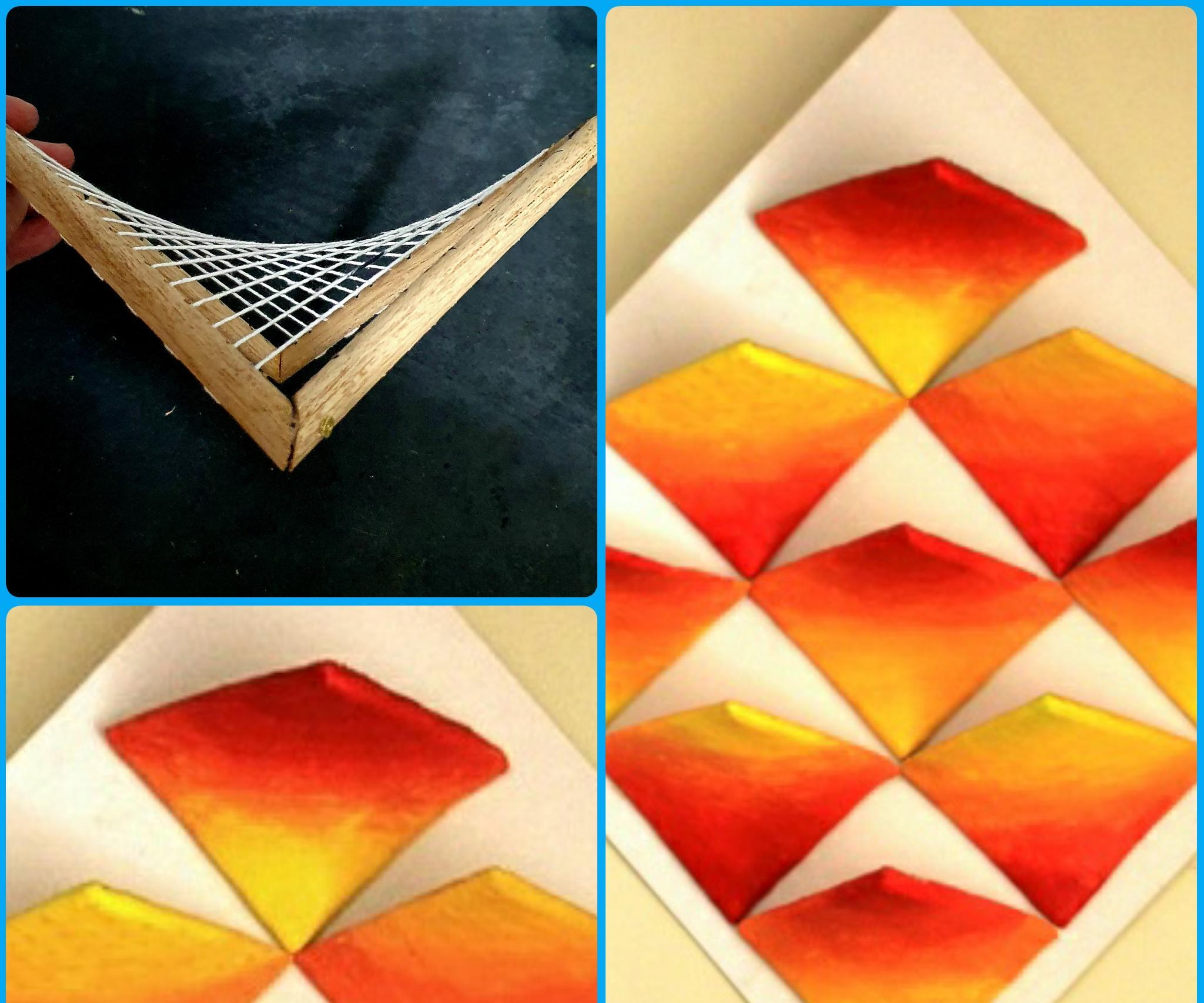 Curved Surface Made Using Straight Lines