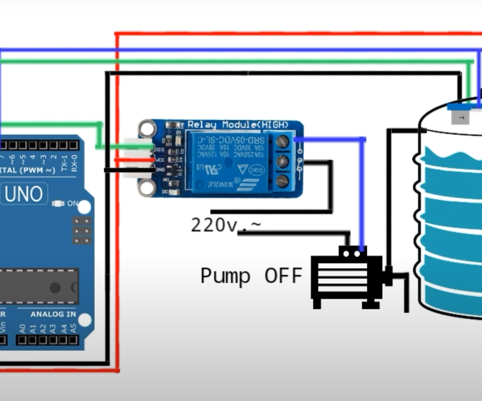 AUTOMATIC WATER TANK  in Just 5 Steps (HOME PROJECT)