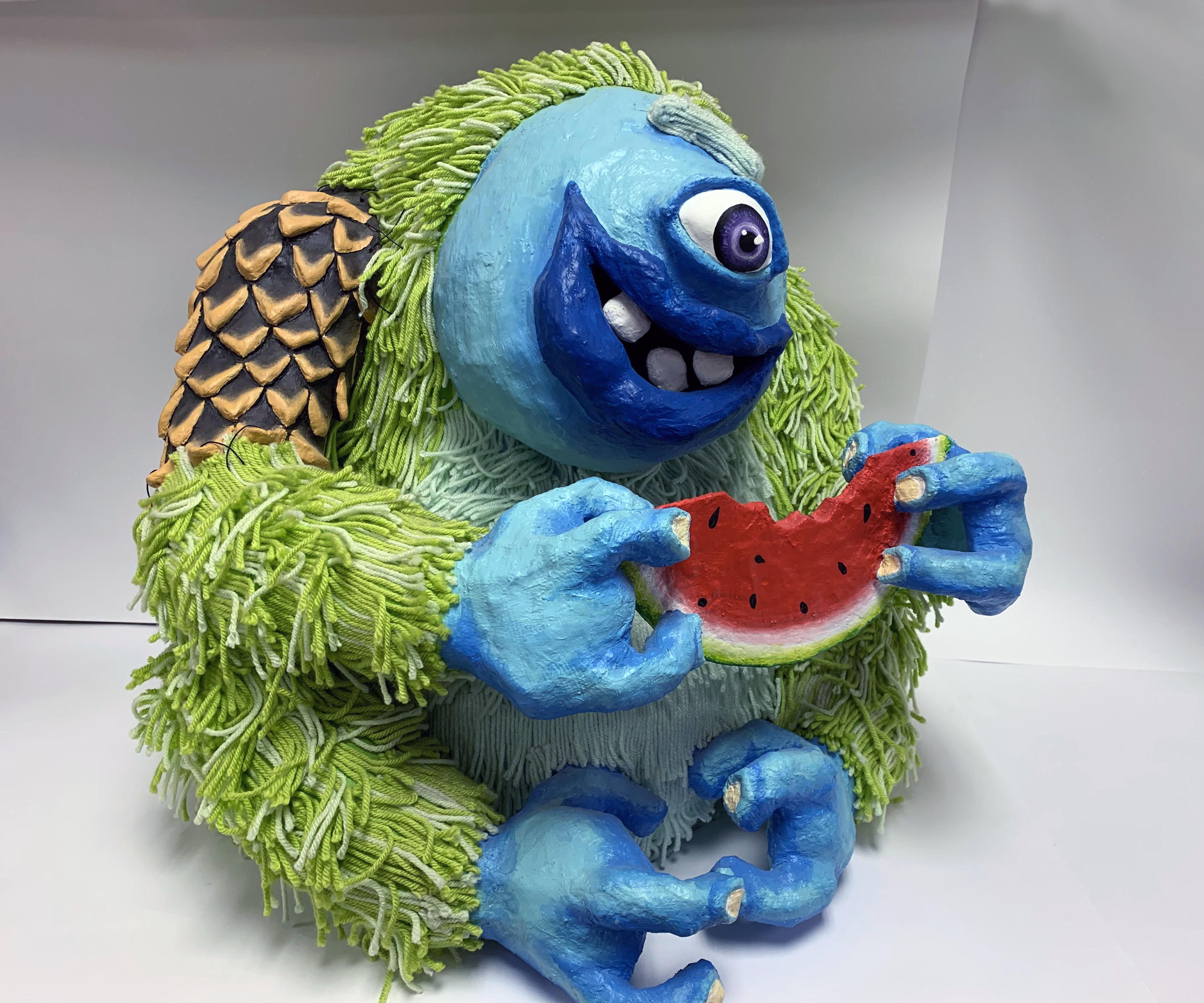 Paper Mache Monster