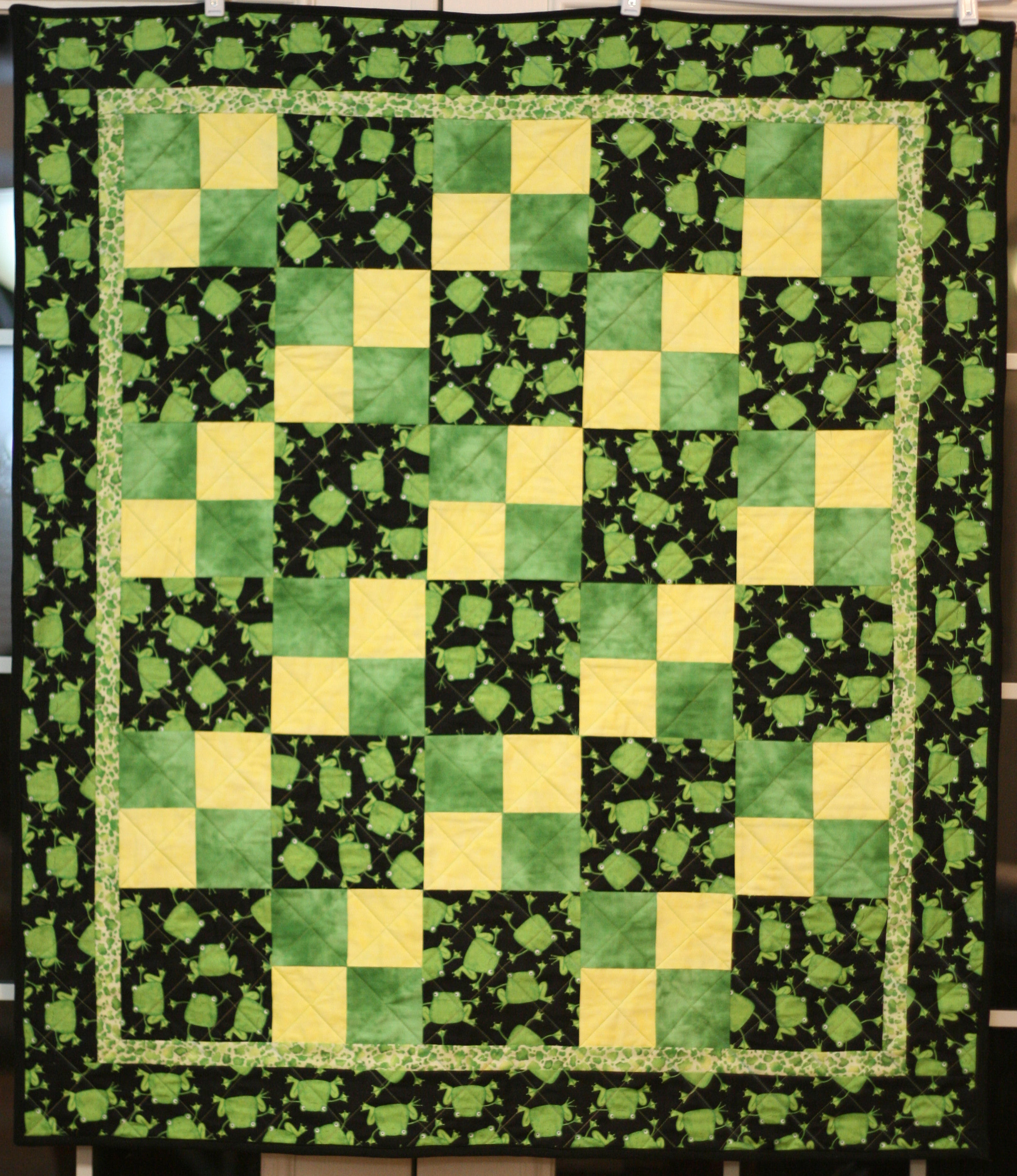 Finishing a Quilt With Backwards Binding