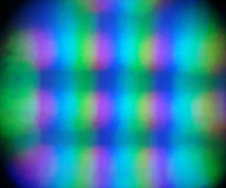 Computer Screen Under a Microscope!