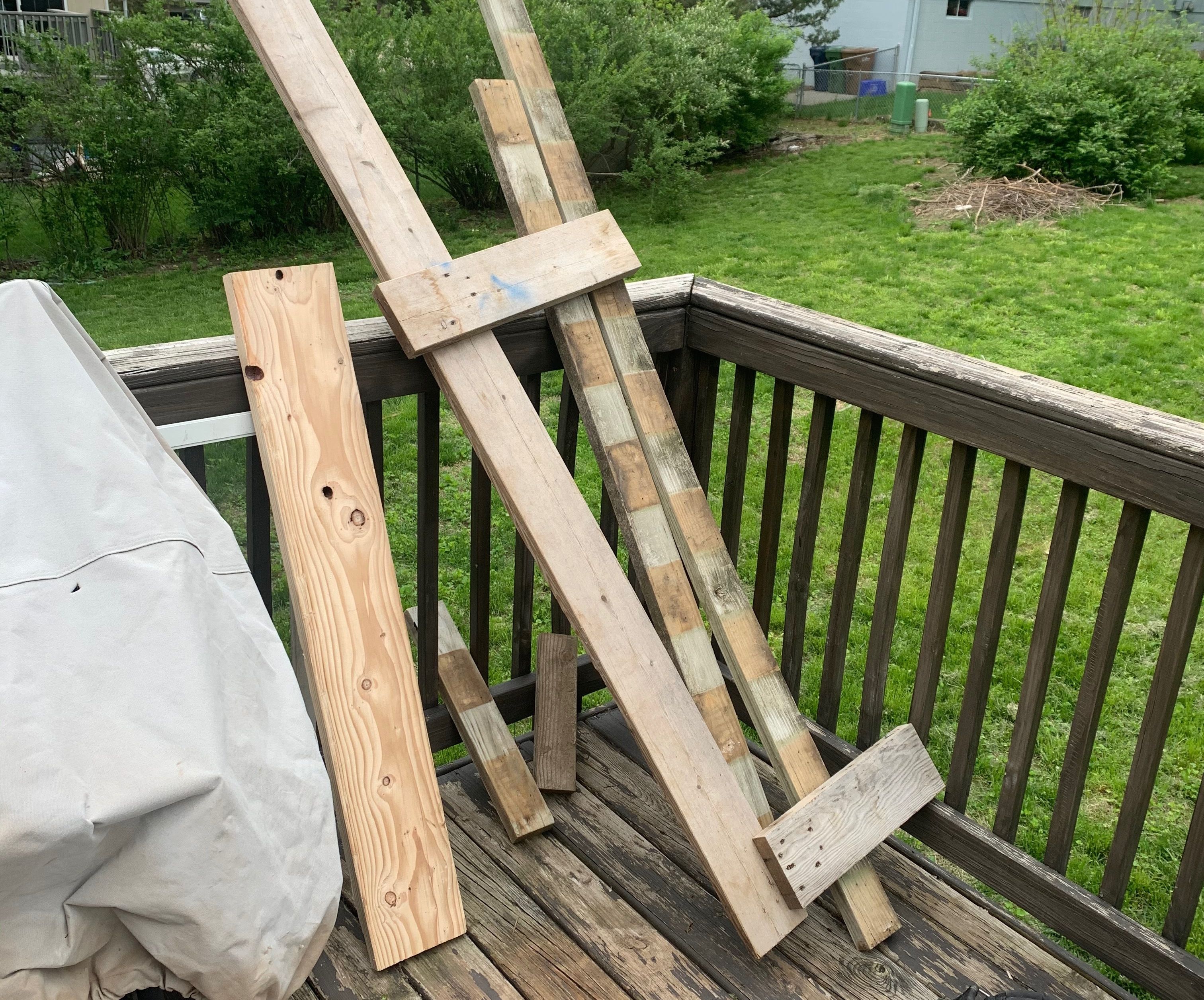 Nailless Window Box Support