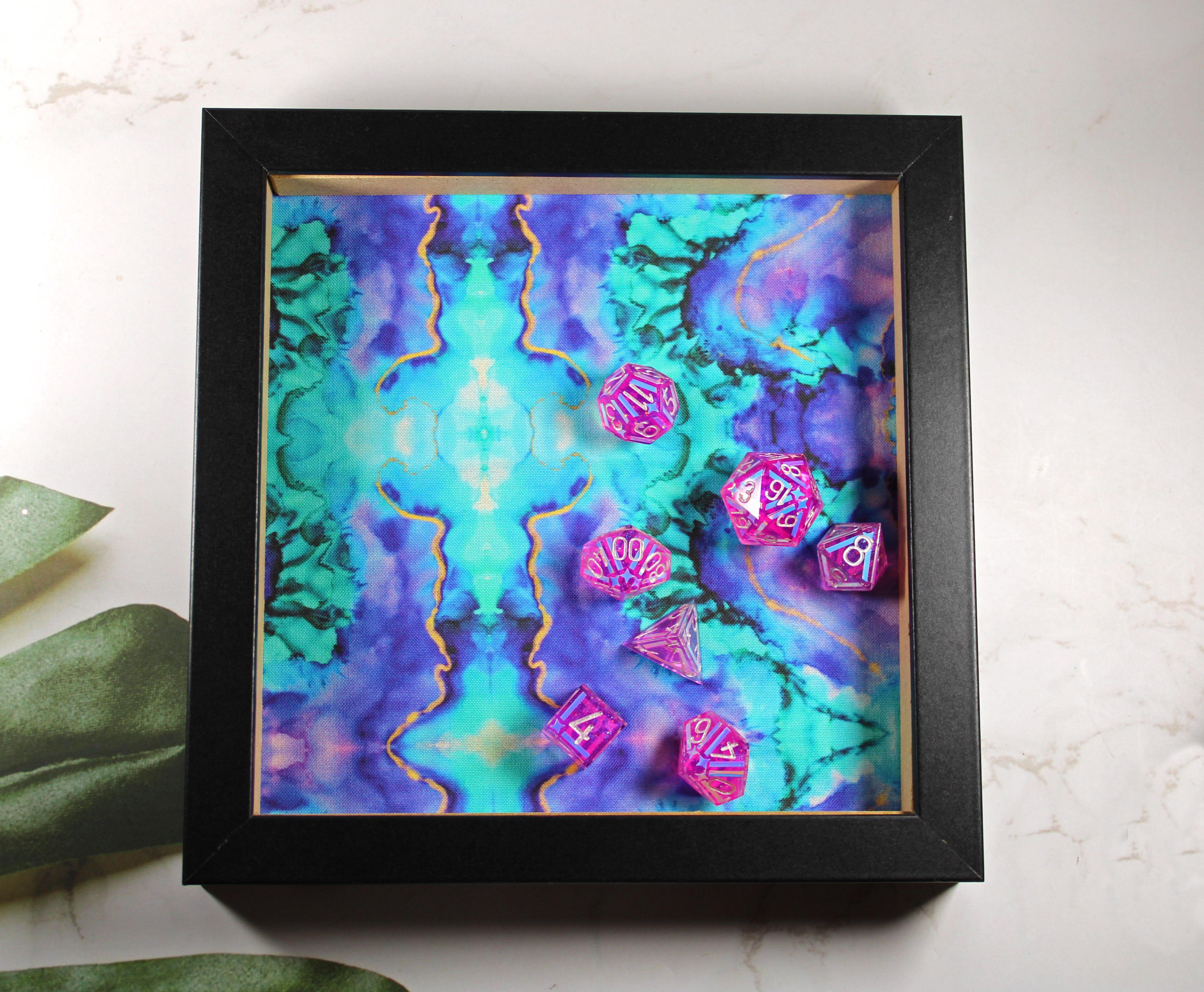 Easy Interchangable Fabric Dice Tray