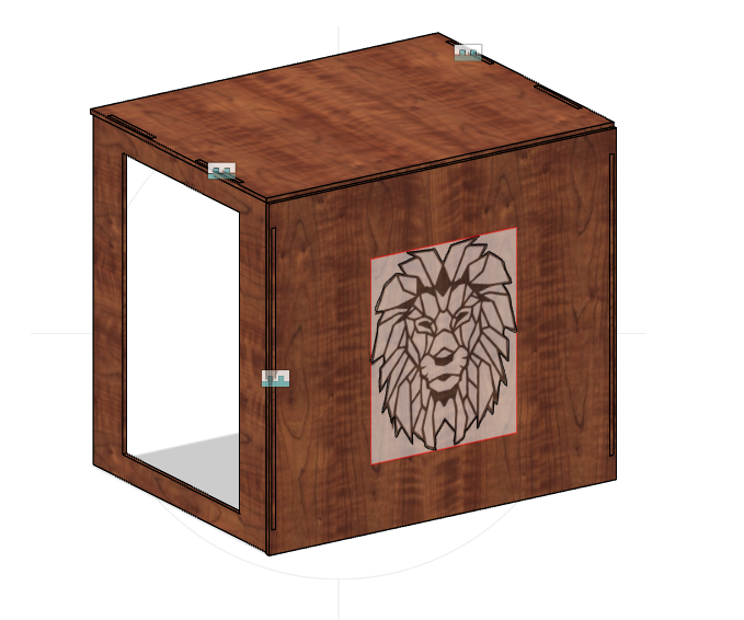 Escritorio Con Diseño De León 