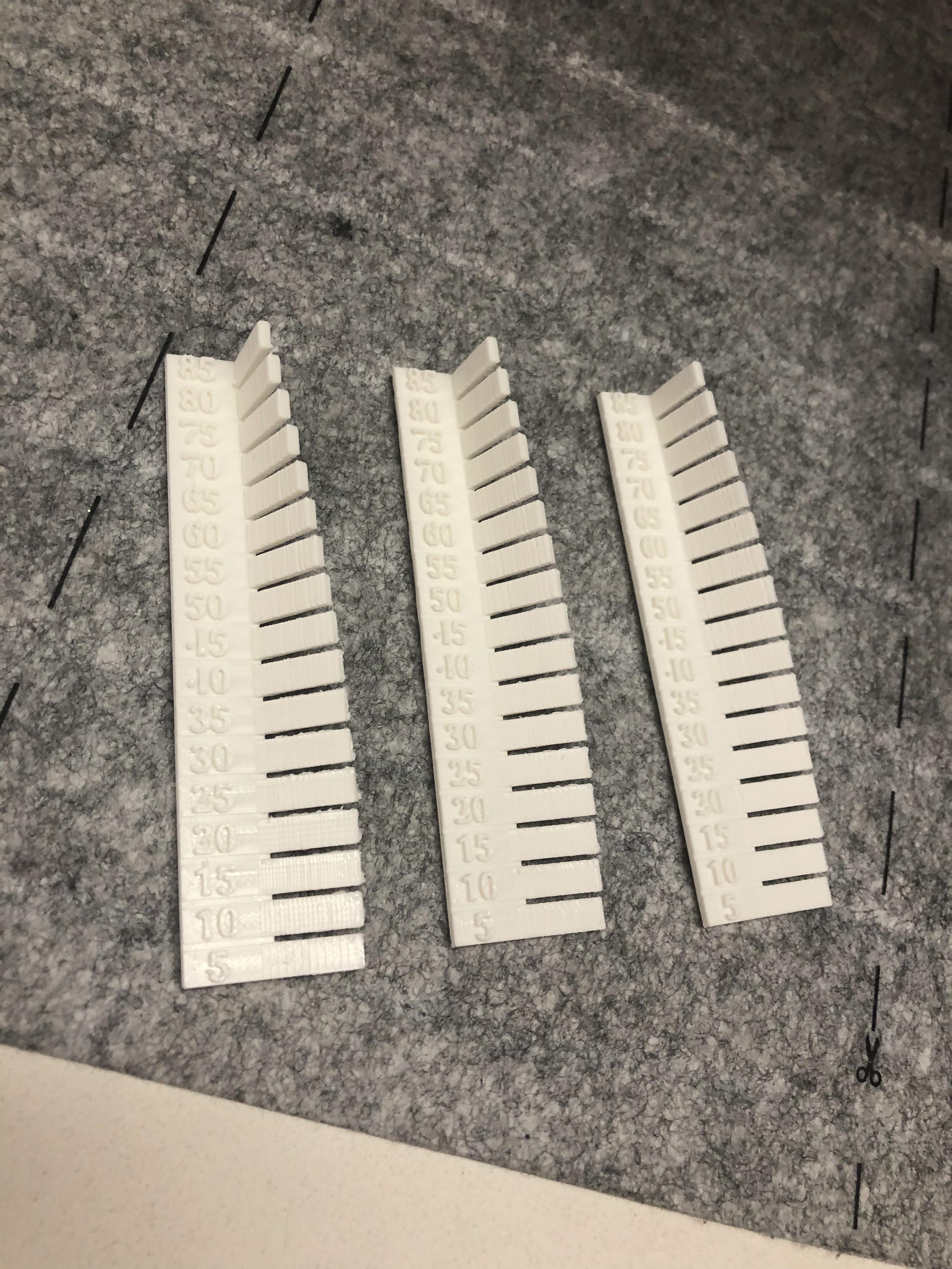 3D Printer Angle Benchmark