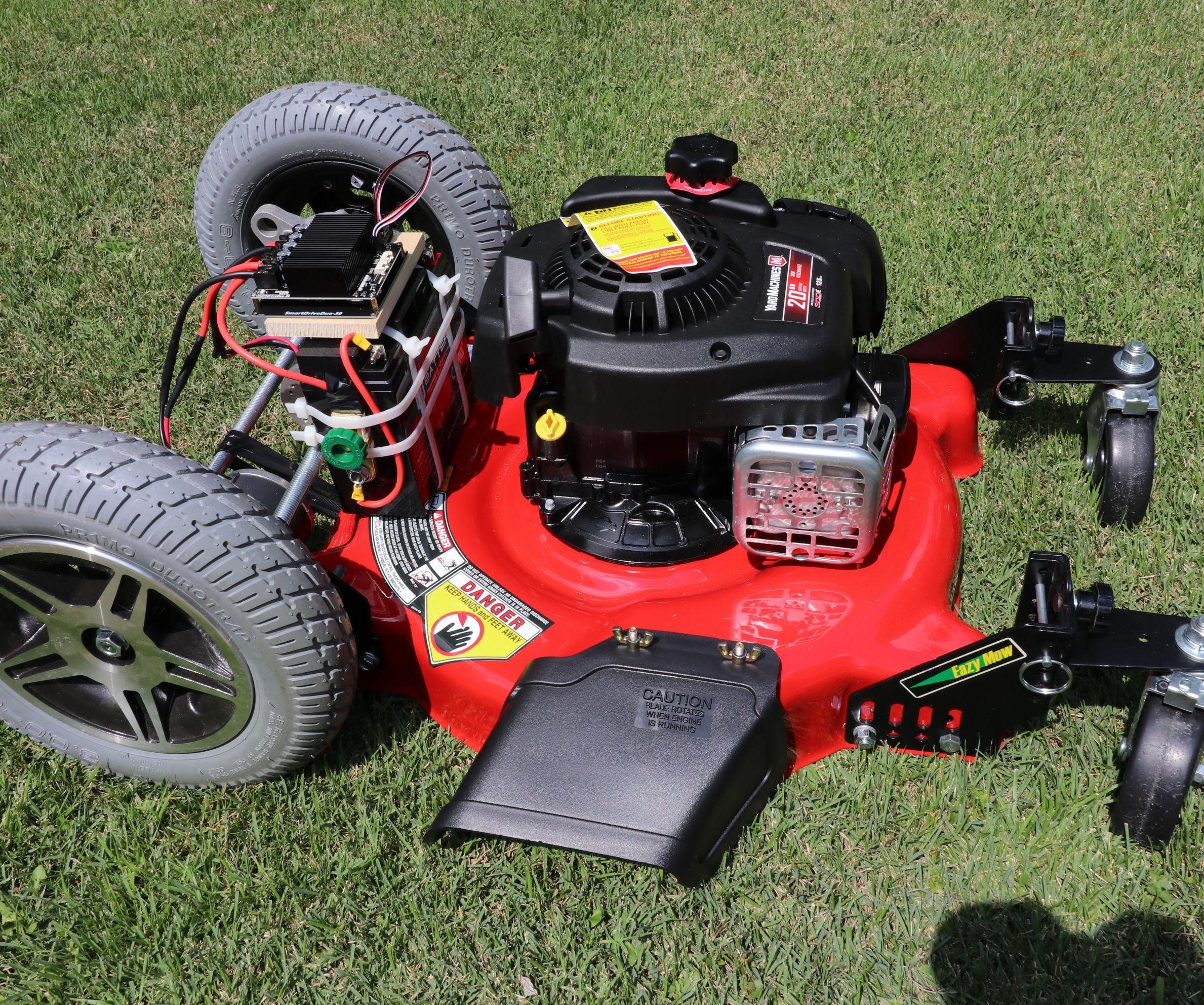 Build a Robot Lawnmower