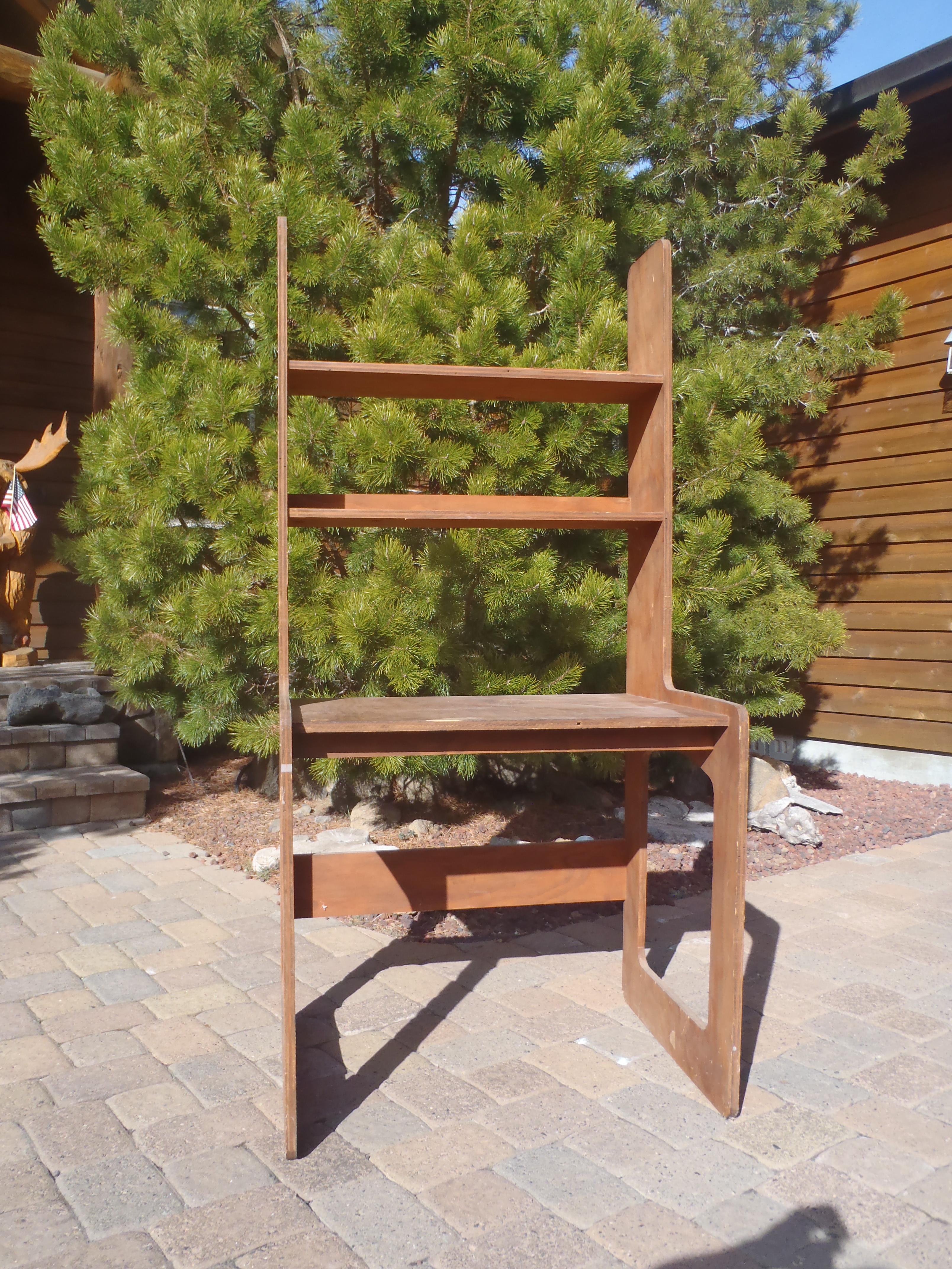 One Sheet Plywood Desk and Stool