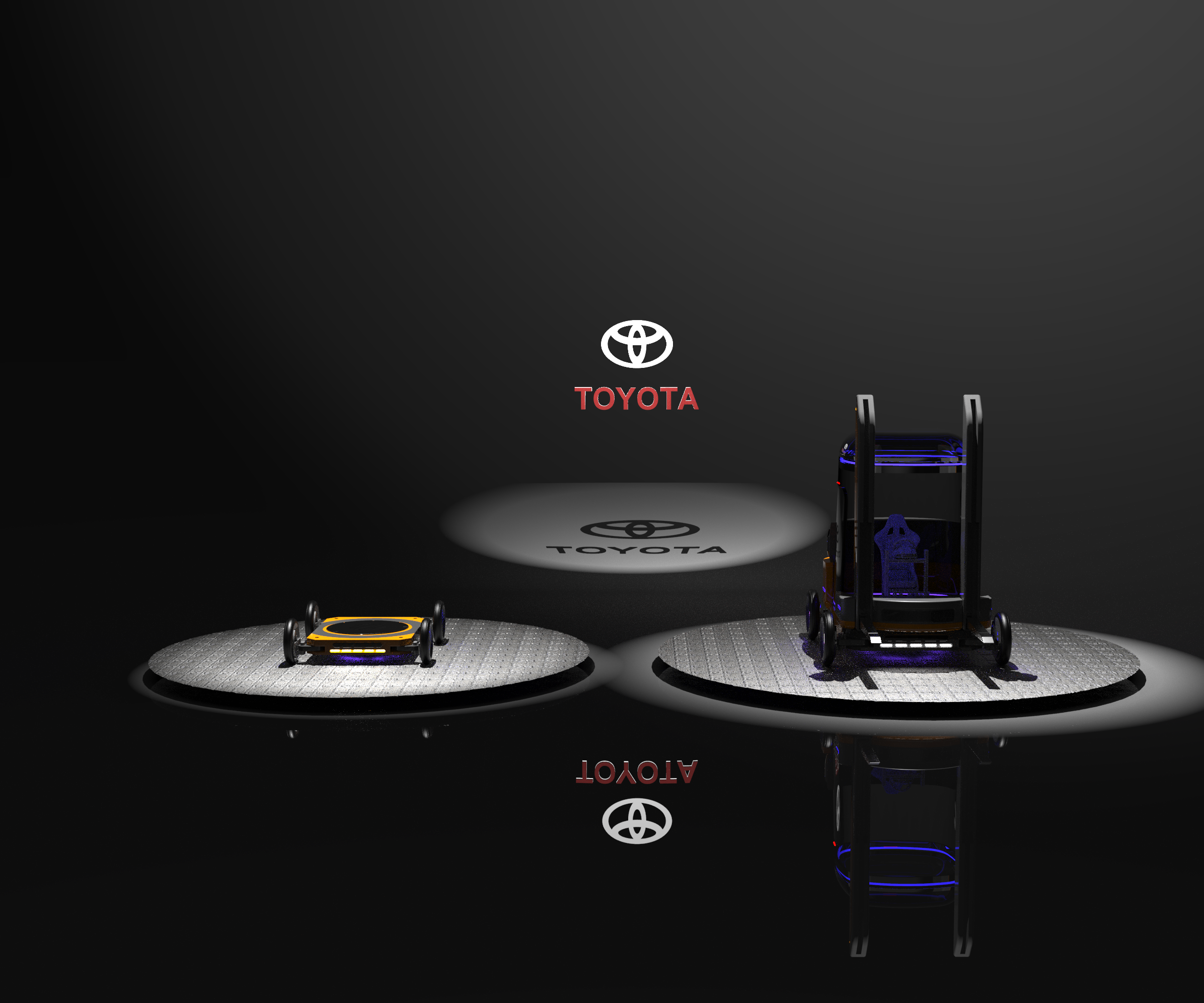 In the Near Future, I Will Solve Roll-over and Tip-over Problem by Designing Not Only a Forklift But Also Creating Warehouse Dolly Robot System.
