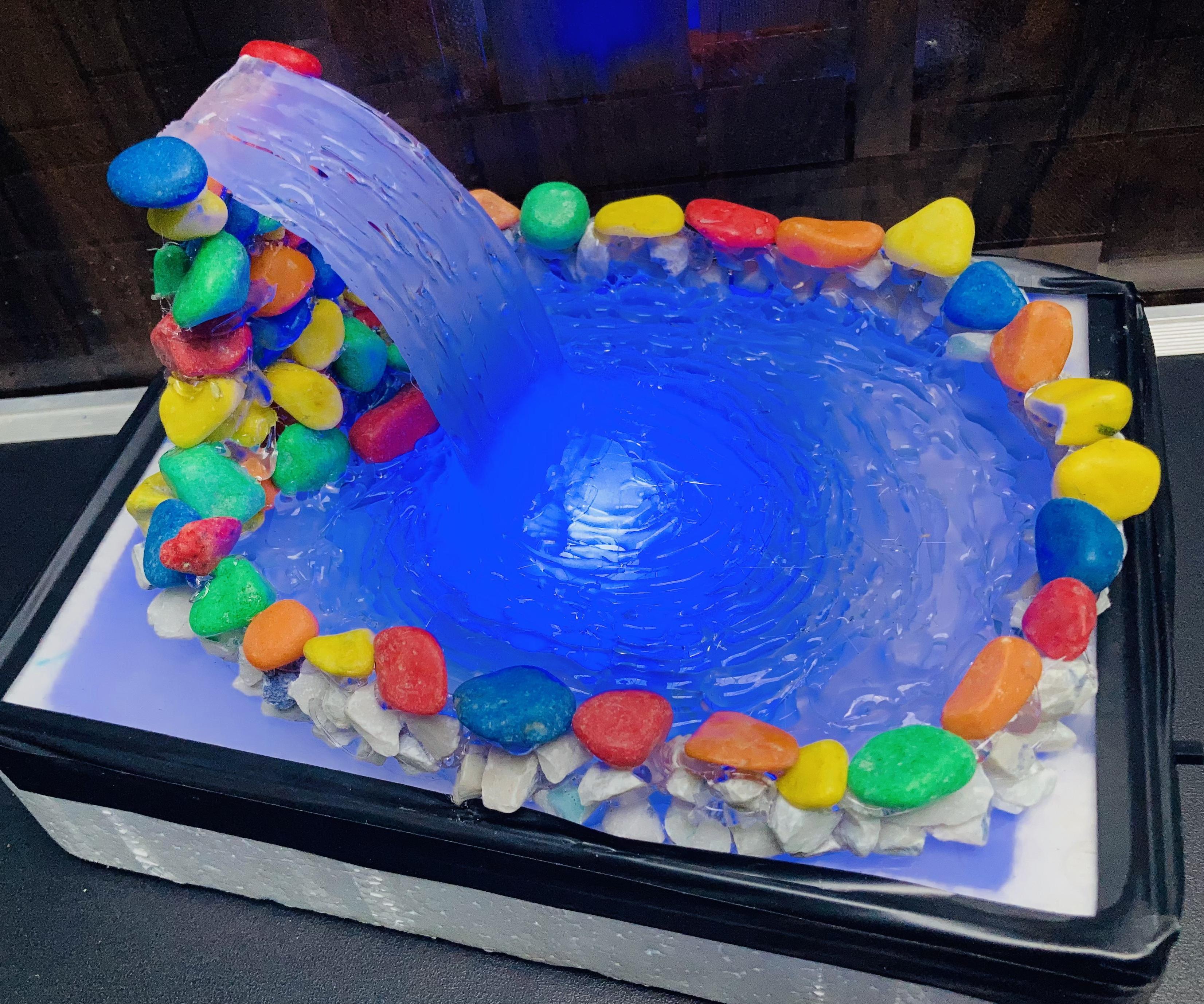 Mini Glue Waterfall