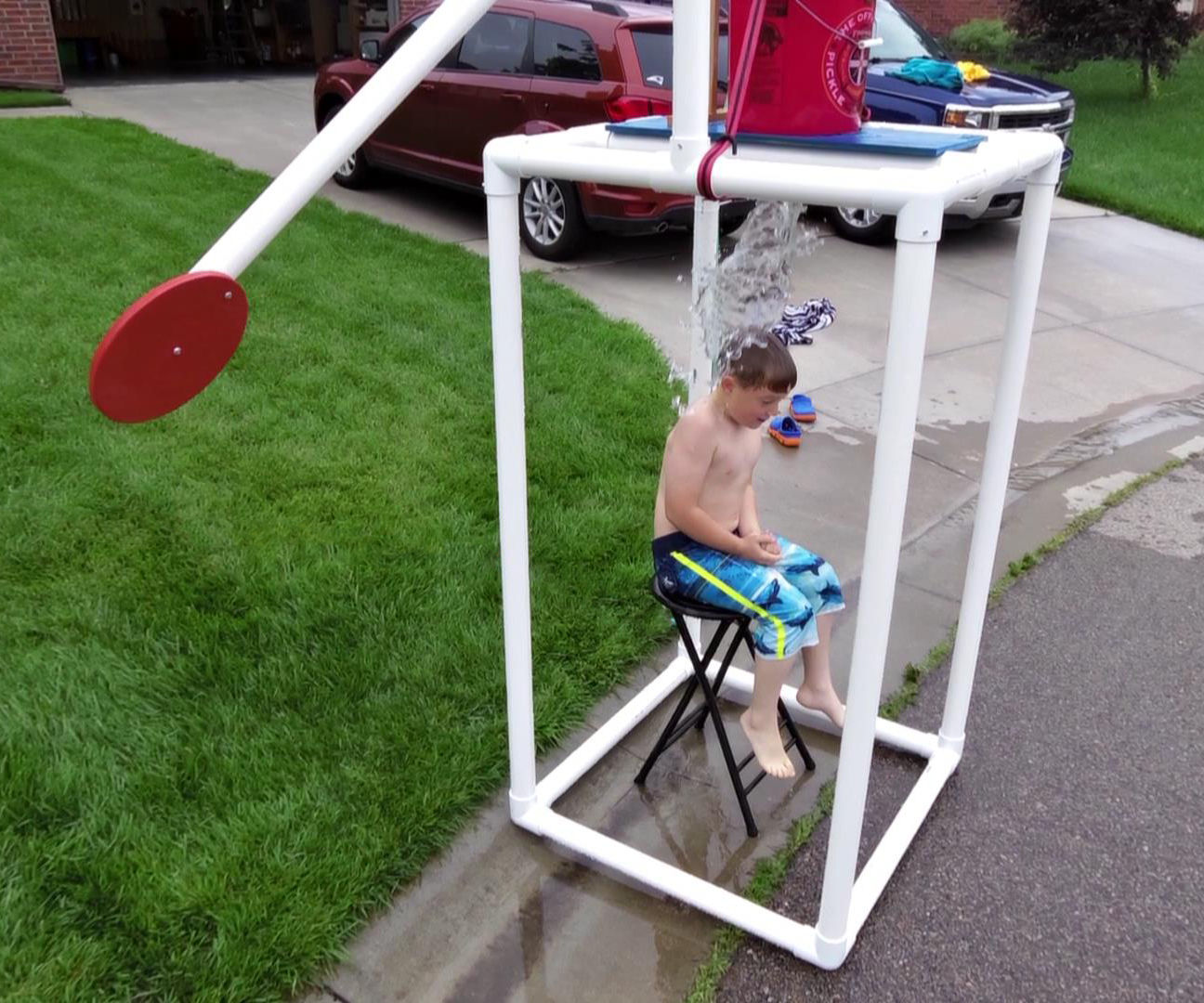 Backyard Dunk Tank