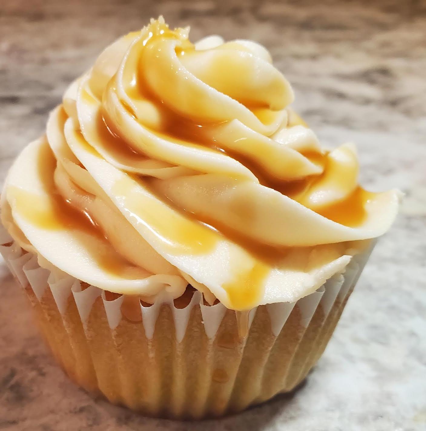 Melt in Your Mouth Carmel Cupcakes