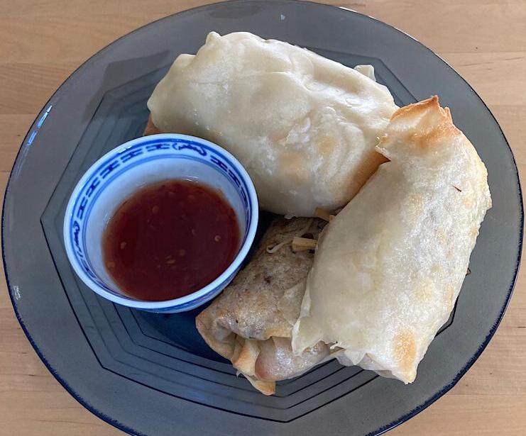 Spring Rolls Made With Noodles