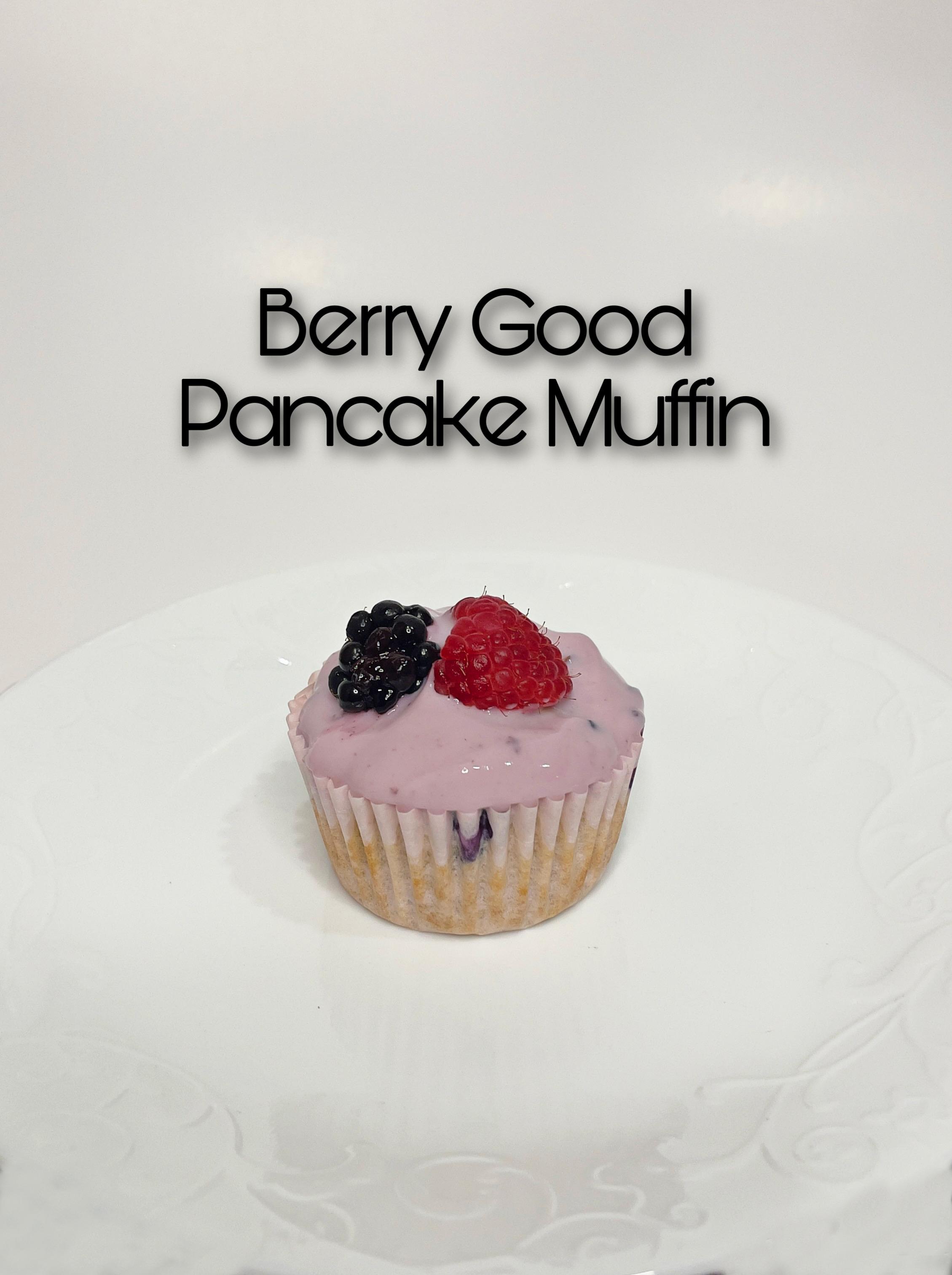 Berry Good Pancake Muffins