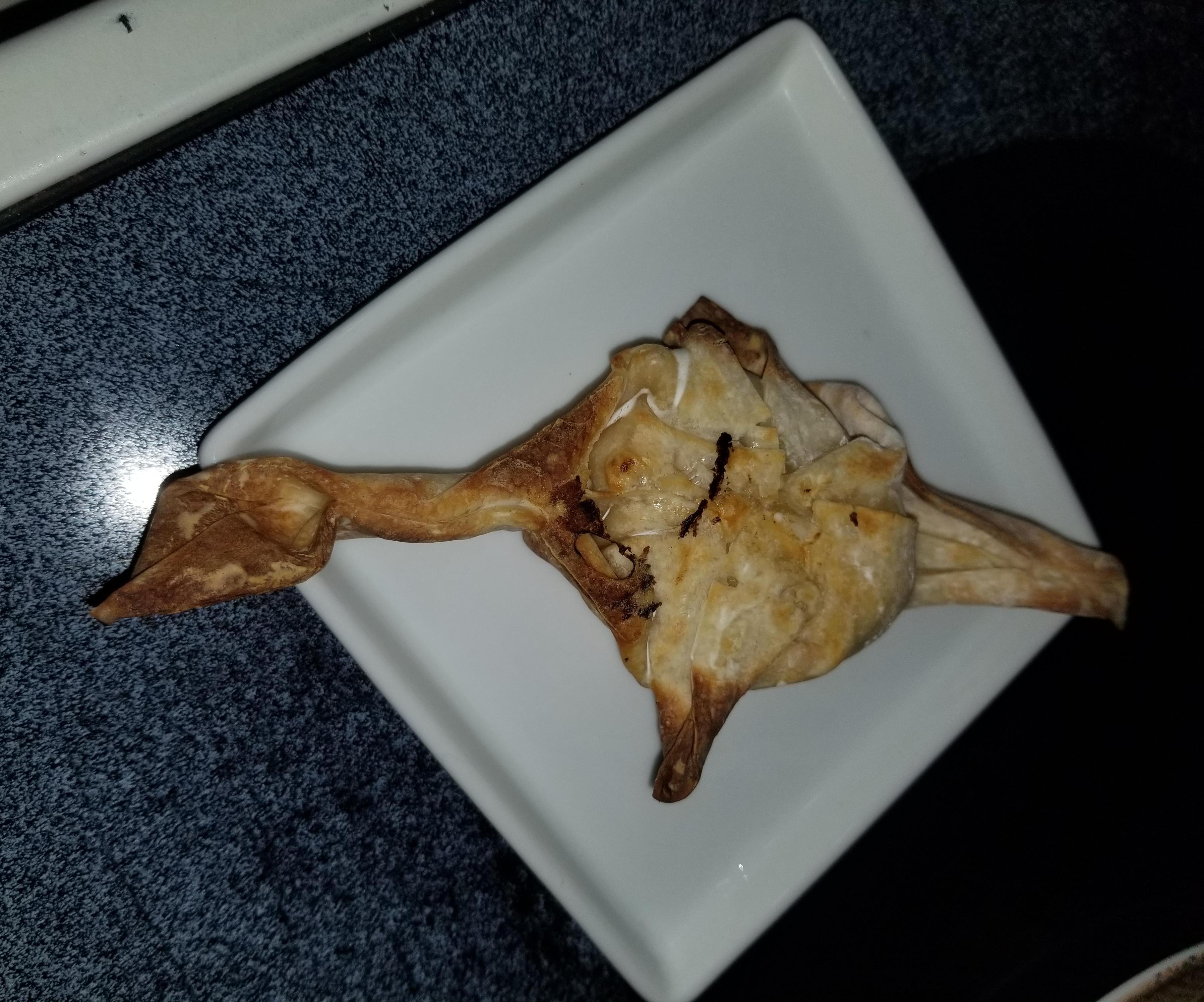 Origami Crane Crab Rangoon