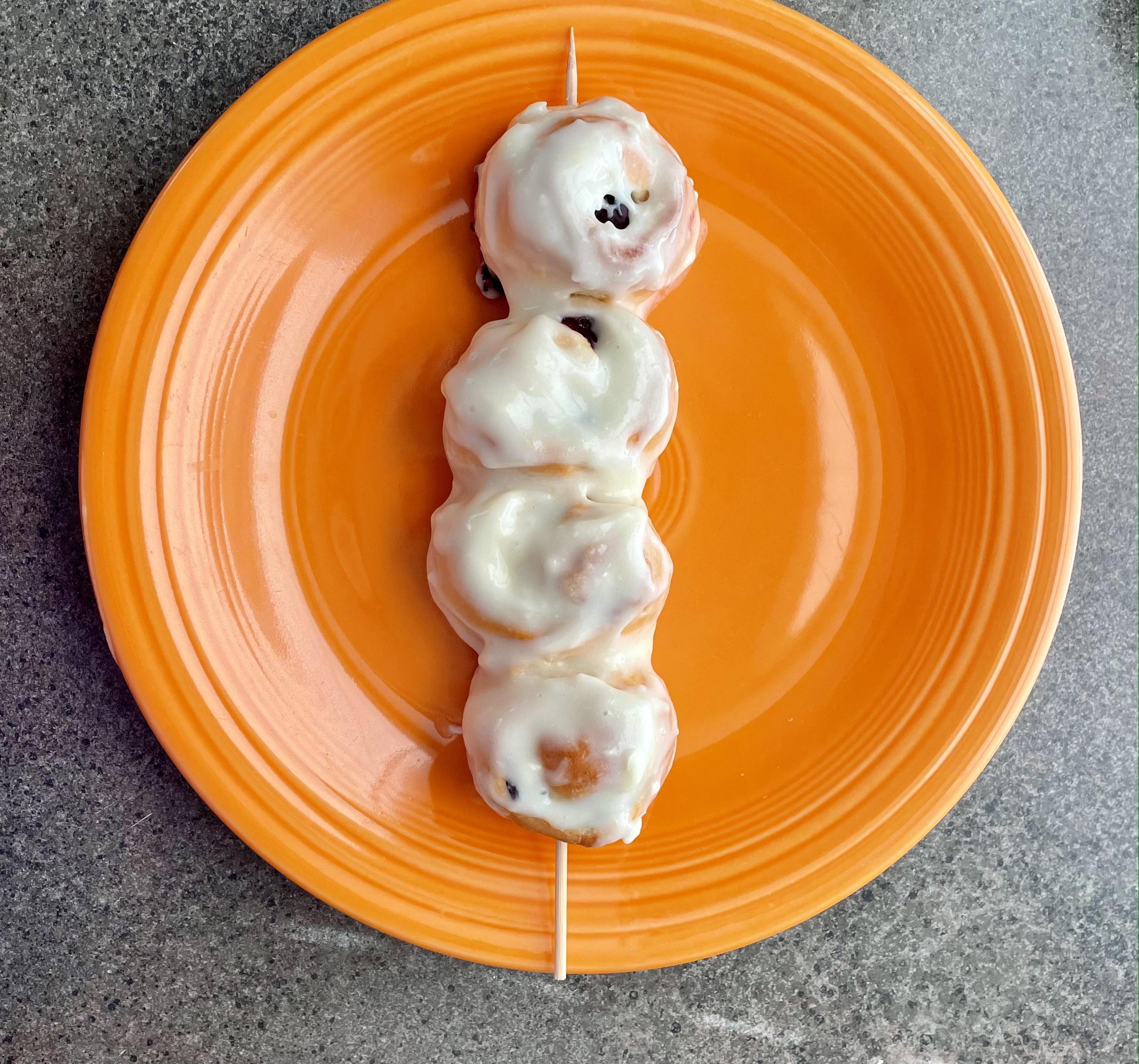 Lemon Blueberry Sweet Rolls... on a Stick!