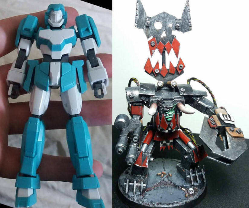 Ork Warhammer 40k Gundam Conversion