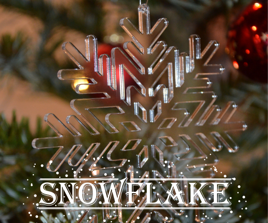 Laser Cut Snowflake