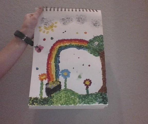 Messy But Pretty Crayon Art