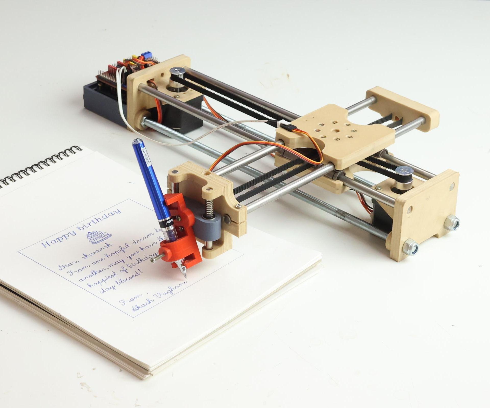 DIY Homework Writing Machine
