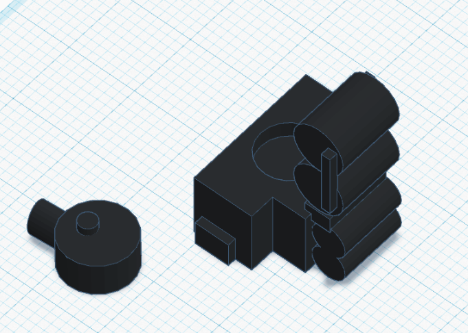 3d Printed Cork Train