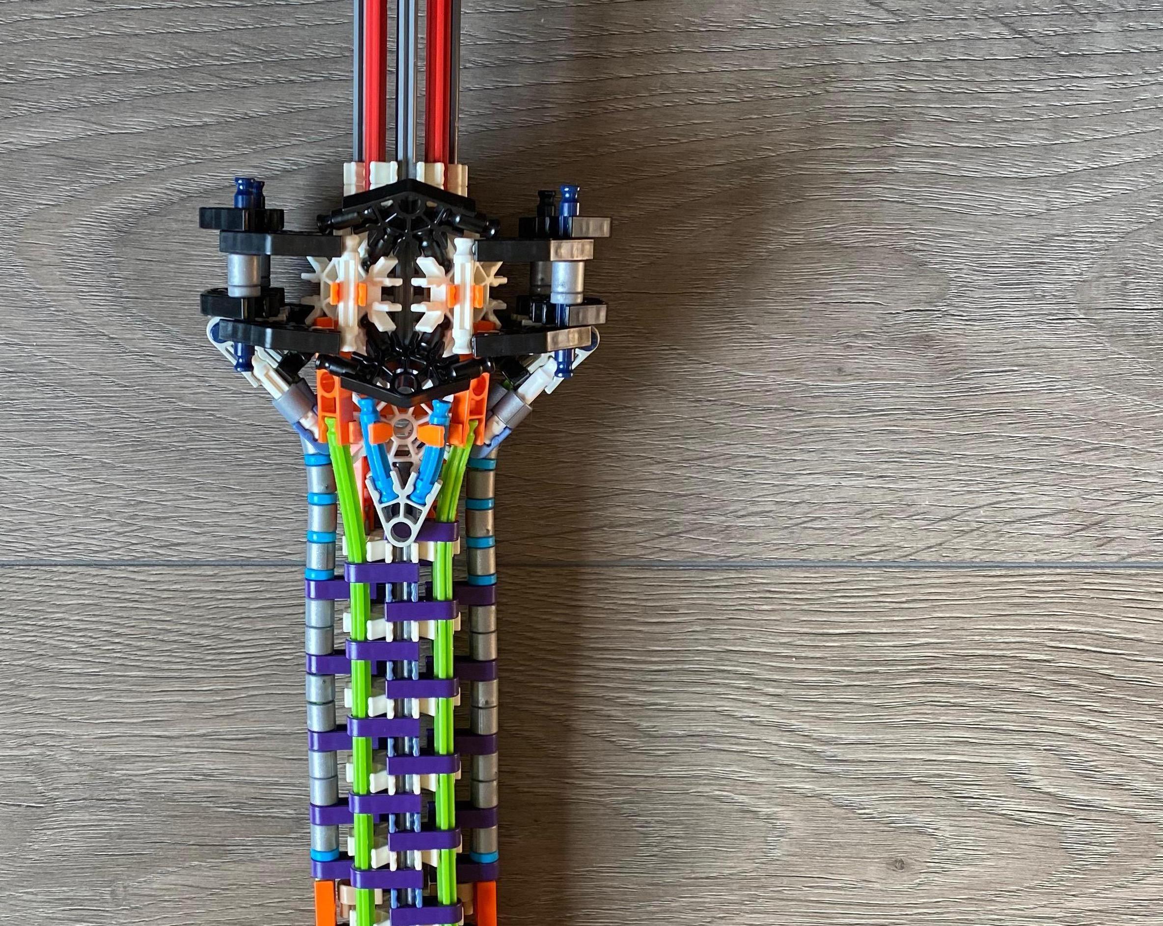 K’nex - Sturdy/detailed Sword + Tutorial