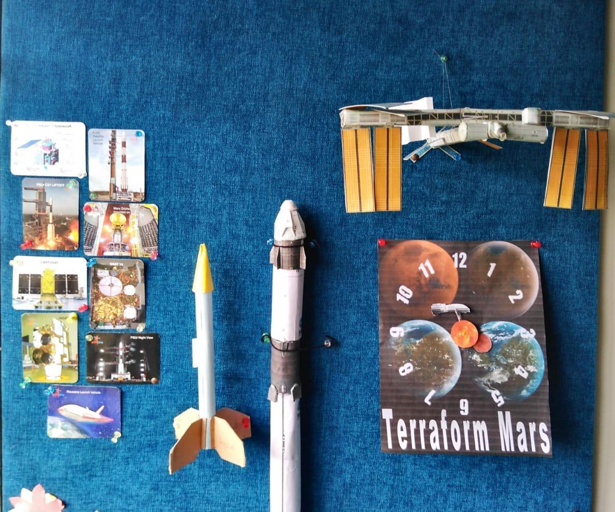 Softboard Terraform Mars Clock