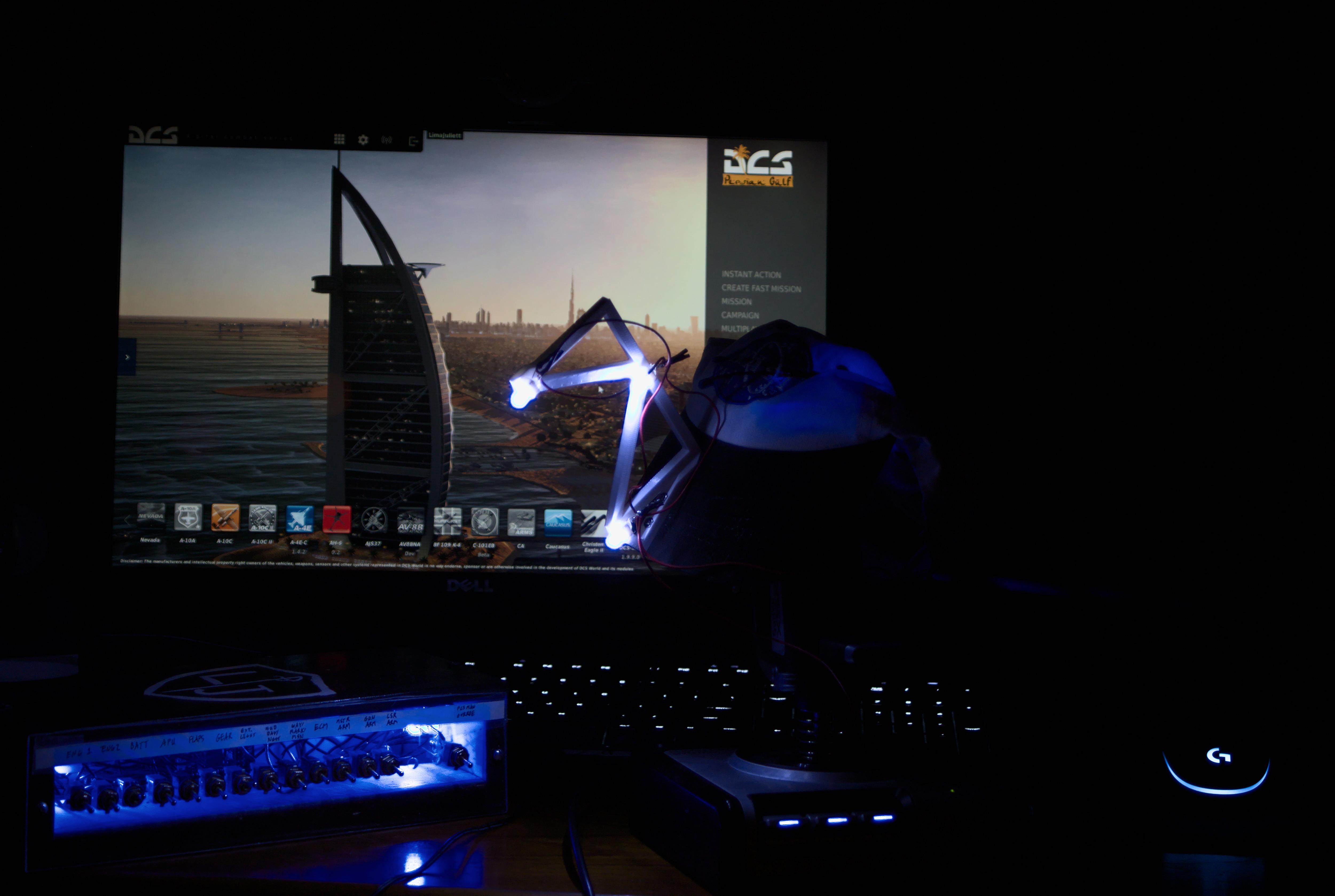 Flight Sim Headtracker (3D Printable)