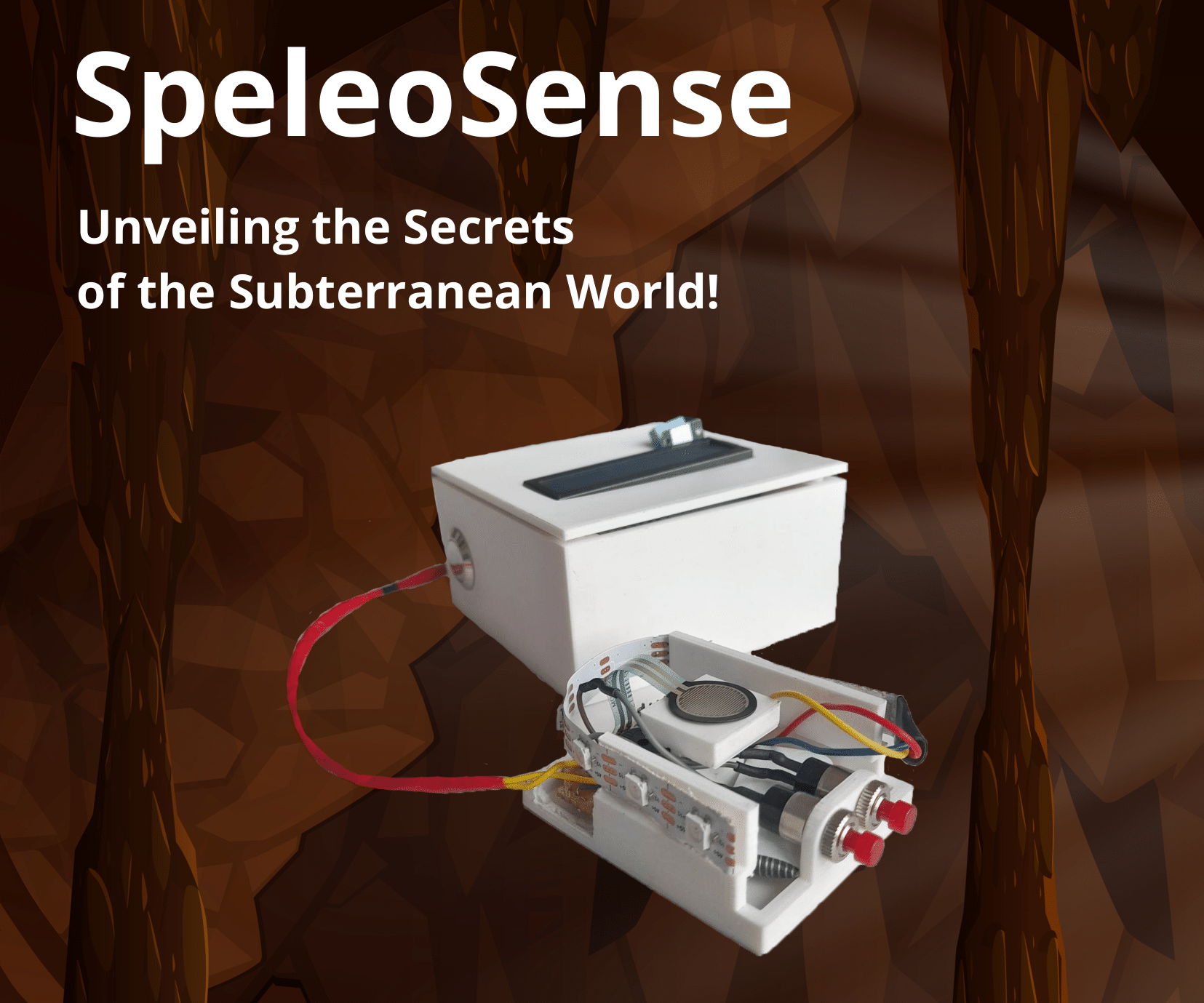 SpeleoSense: Cave Monitoring Device. (MCT Howest)