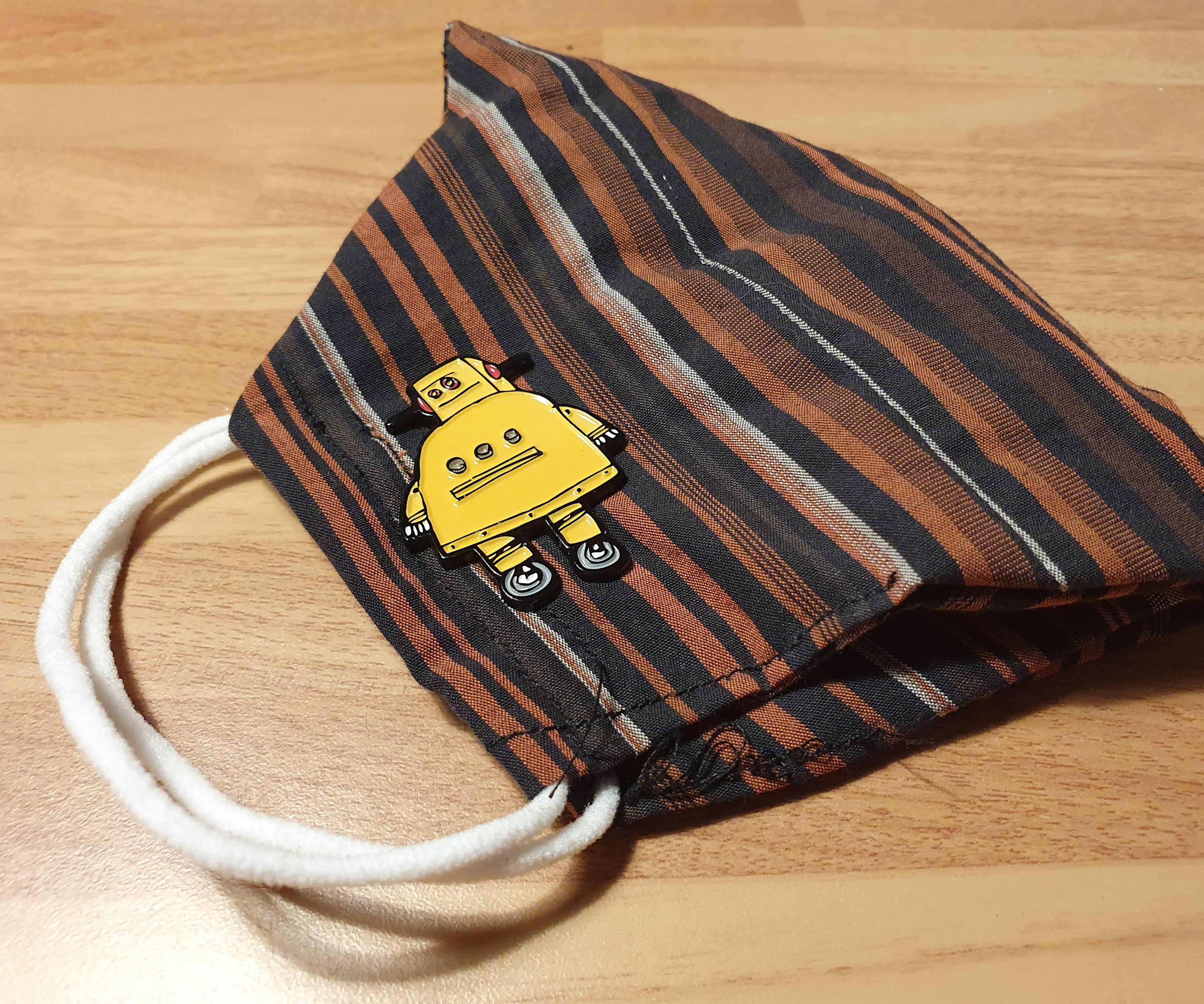 Face Covering Magnetic Badges