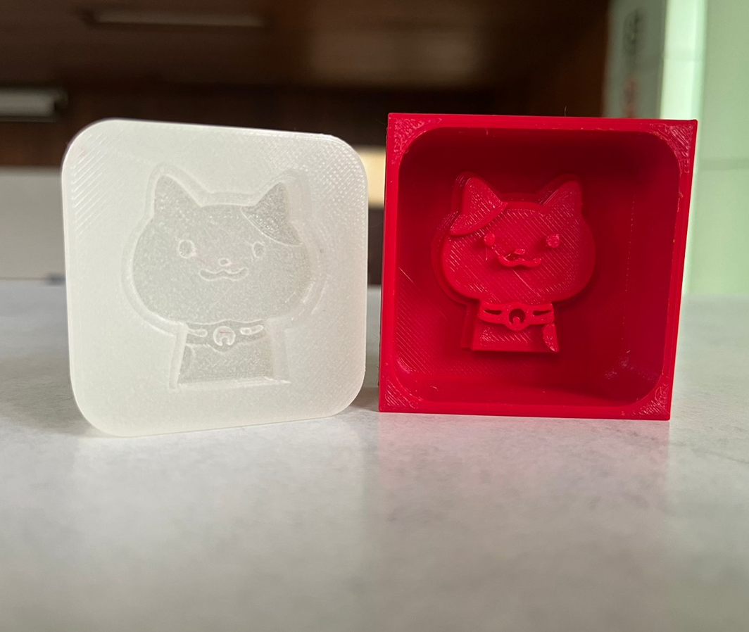 Molde En Forma De Gato