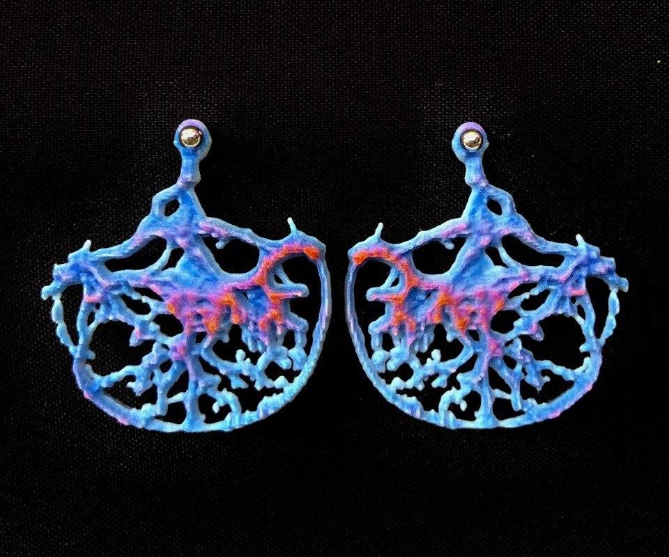 3D Printed Jewelry: Inspired by Brain Activities