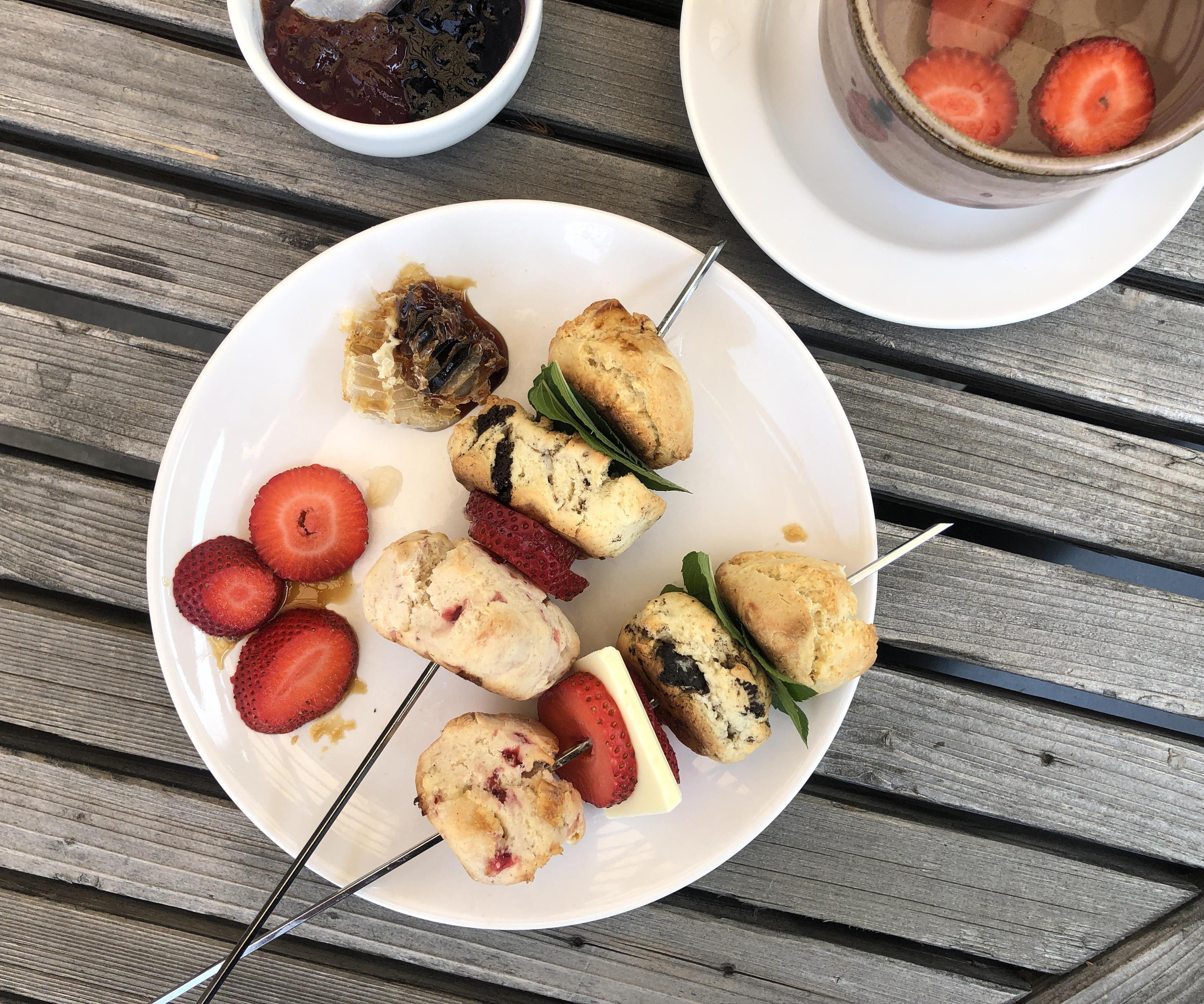 Tea Party on a Stick: Scones Three Ways