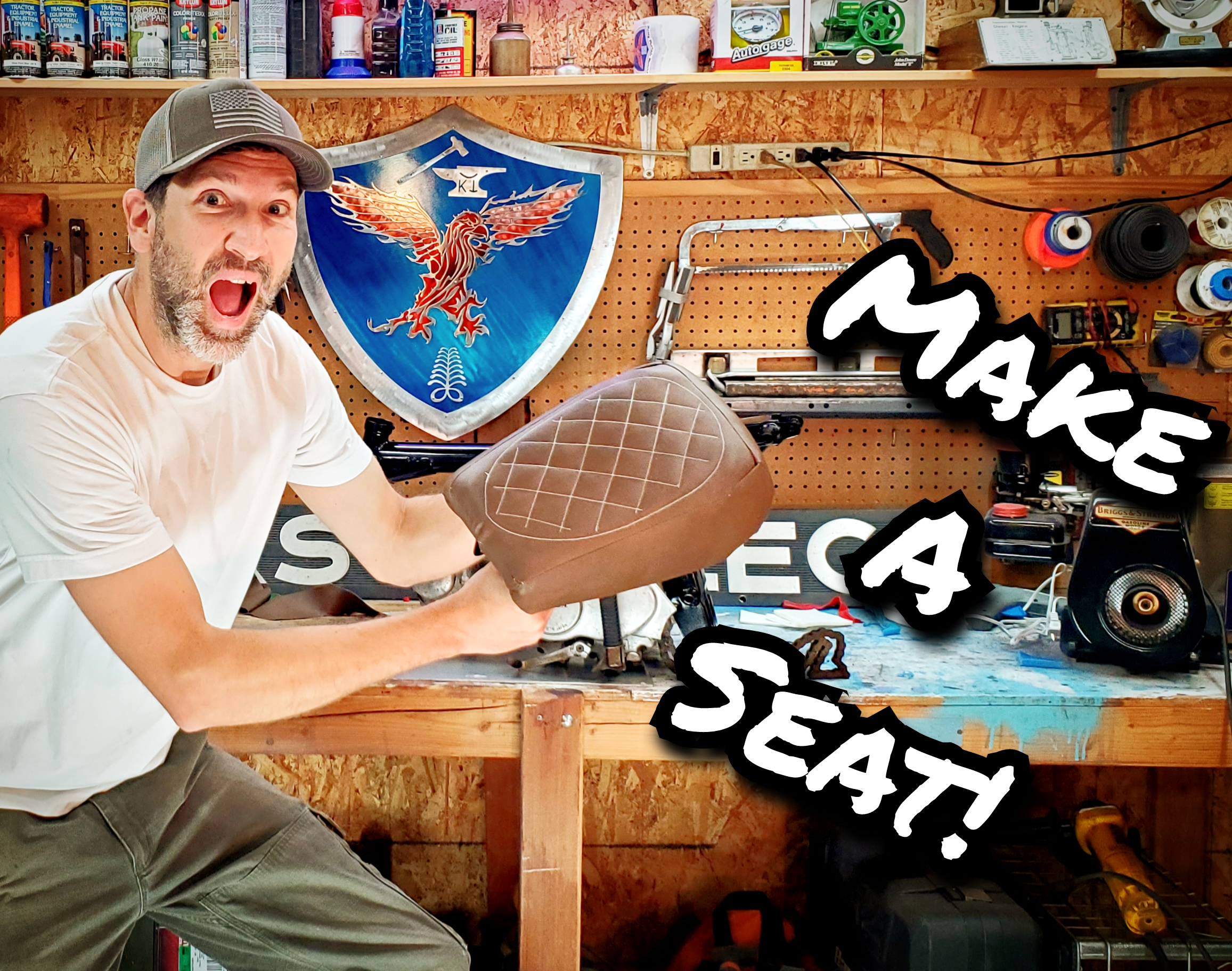 How to Make a Motorcycle Seat!