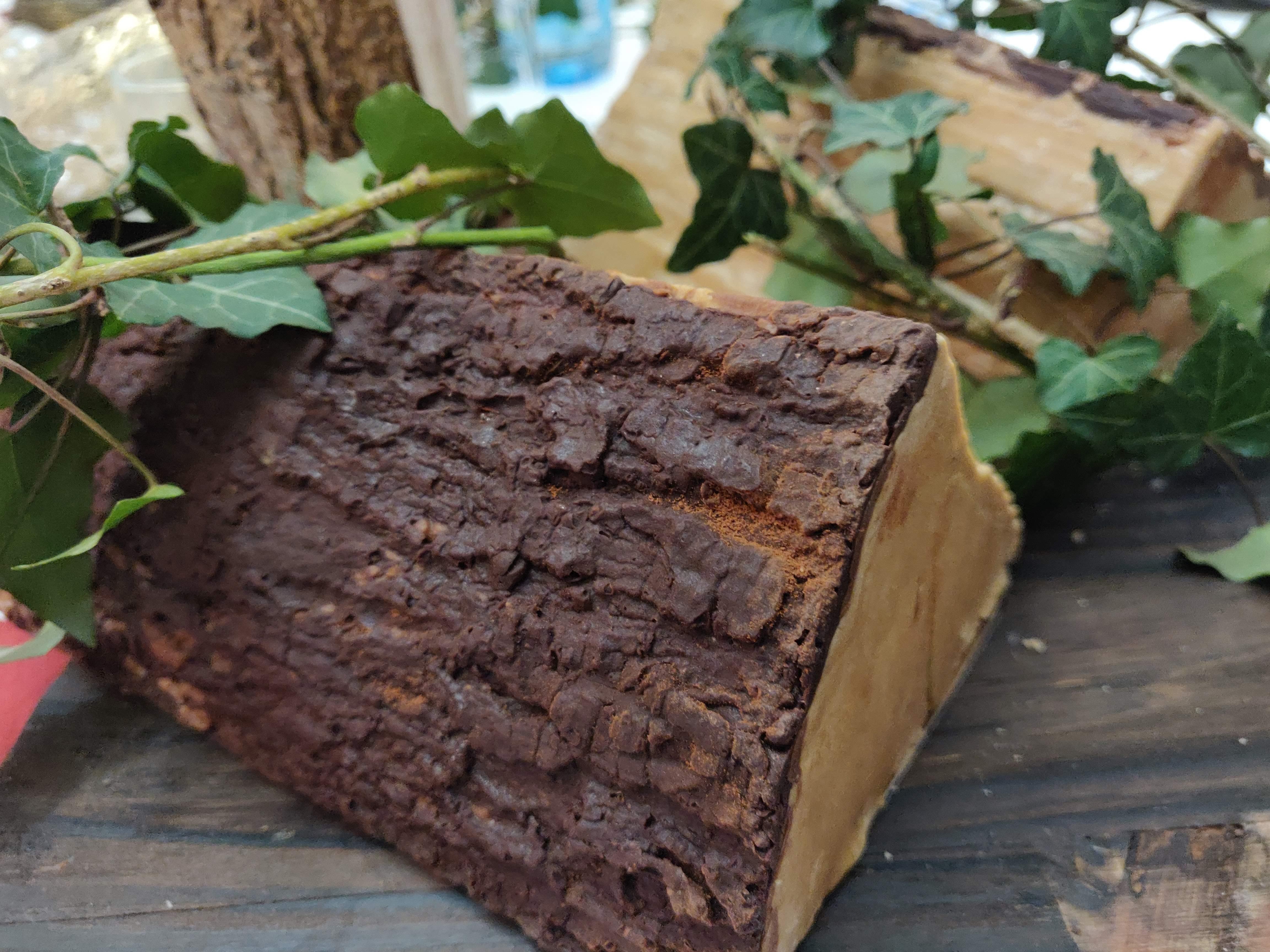 Realistic Chocolate Wood Log 