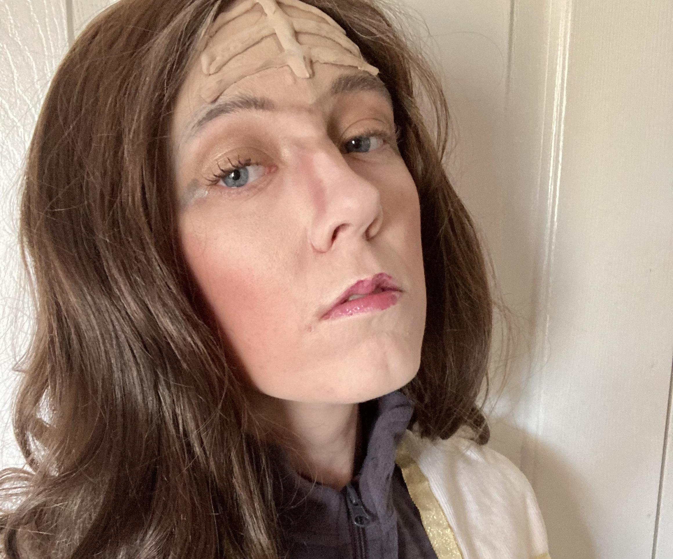 Klingon Ridges Fit for a Warrior