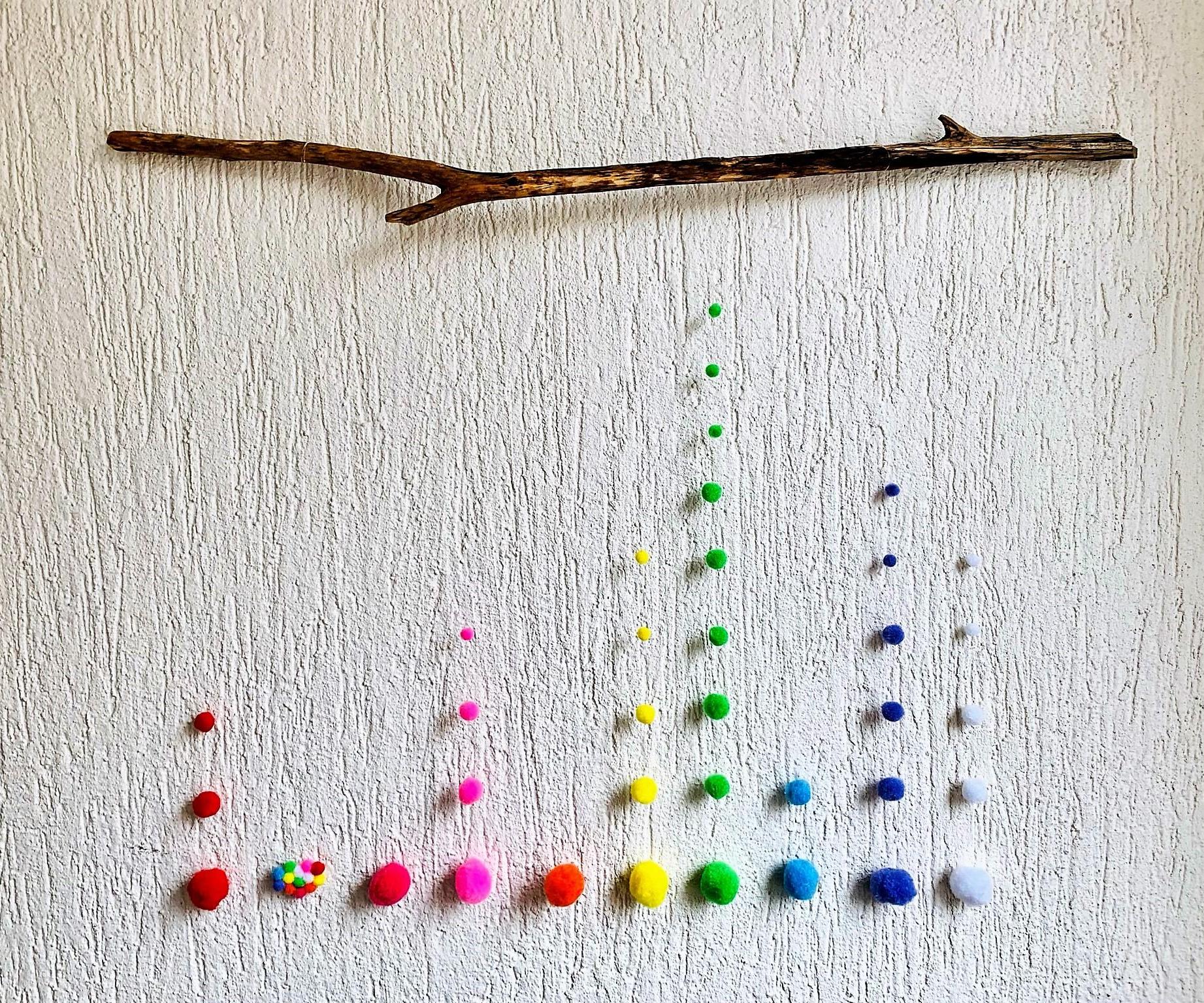 Cutie Pi Pompom Baby Mobile