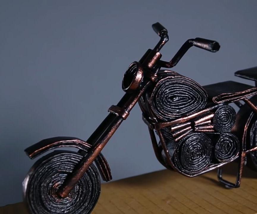 Newspaper Roadster Bike