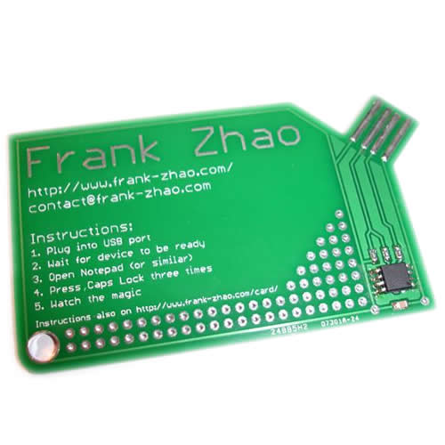 USB PCB Business Card