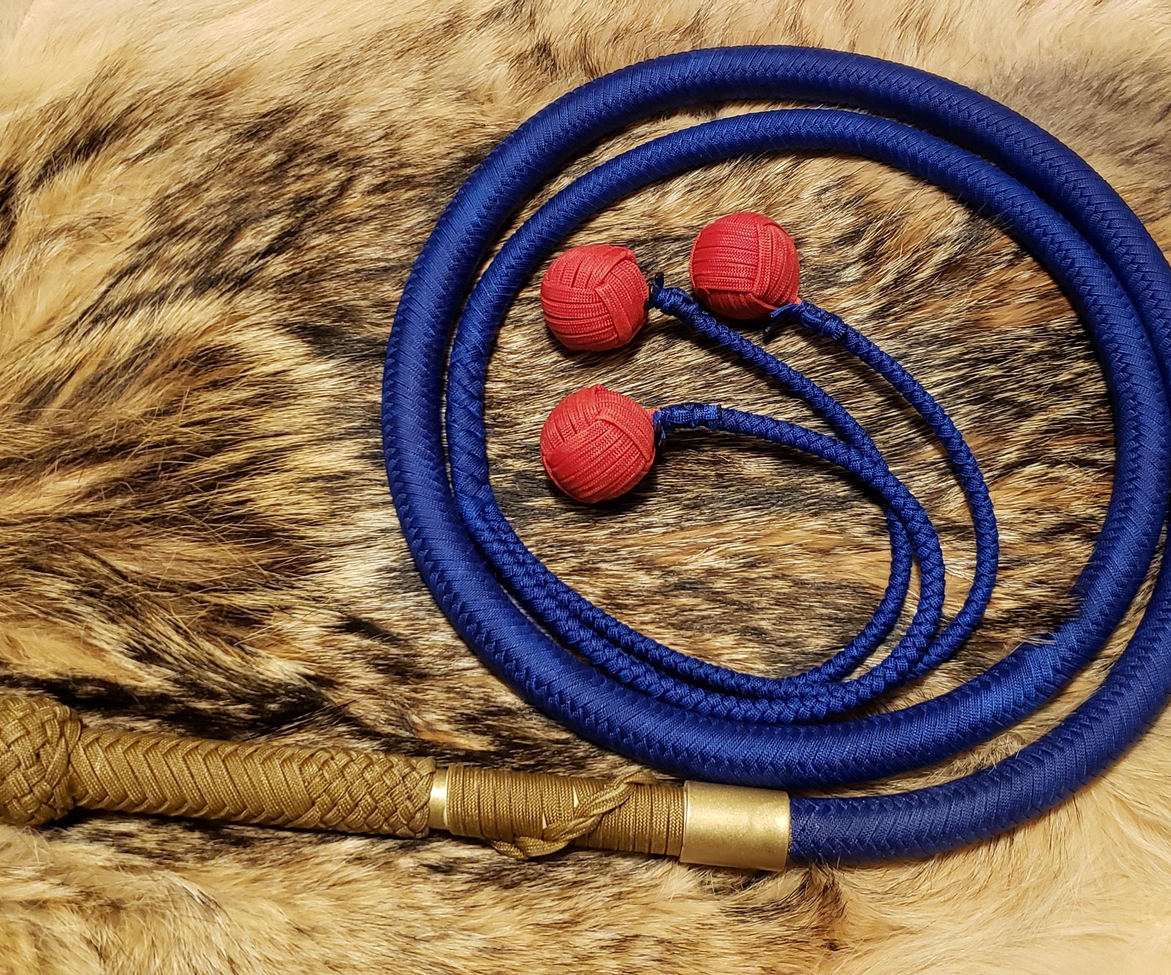 Tygra's Bolo-Whip With Paracord in 16 Plait
