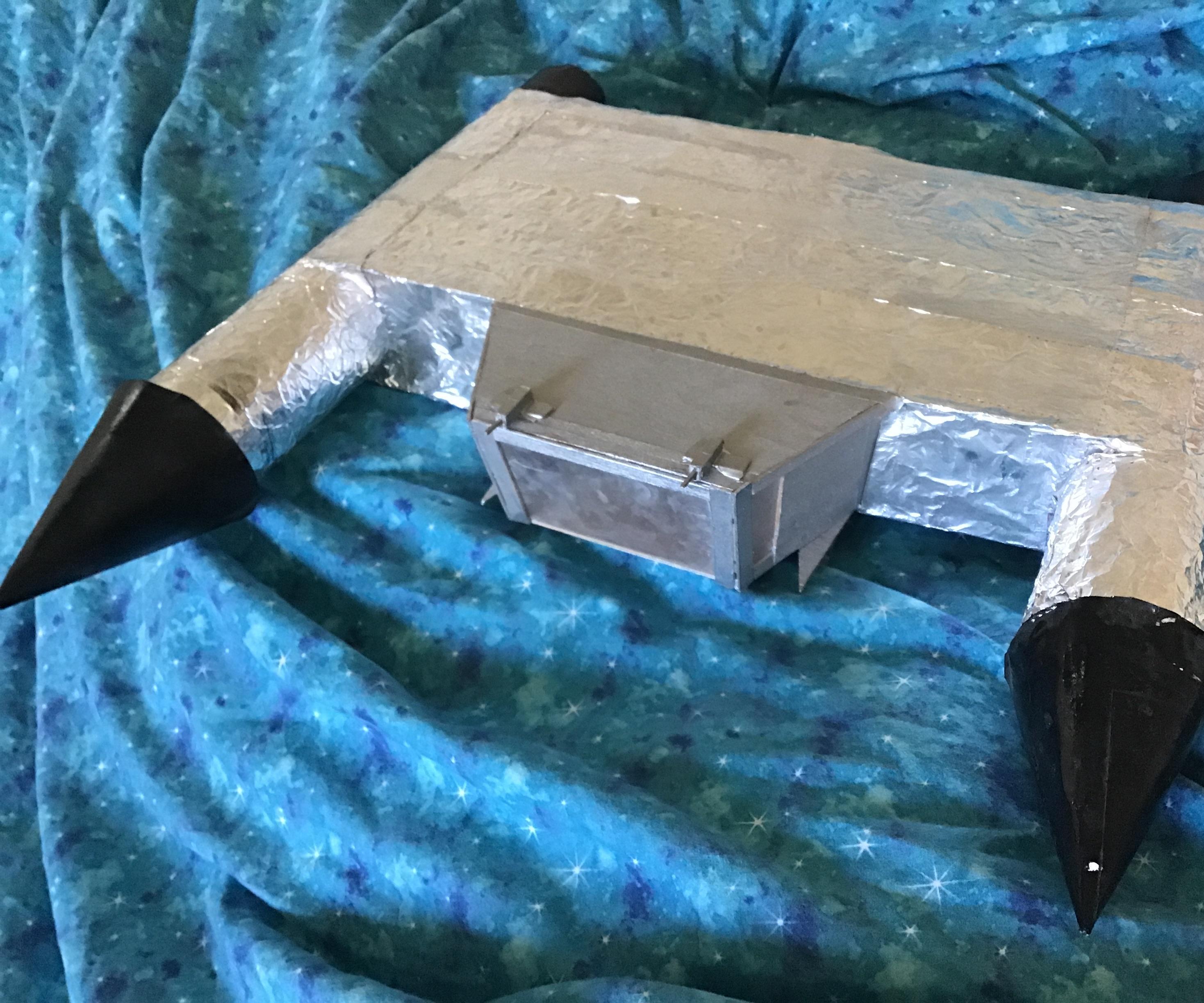 Paper and Tin Foil Space Ship